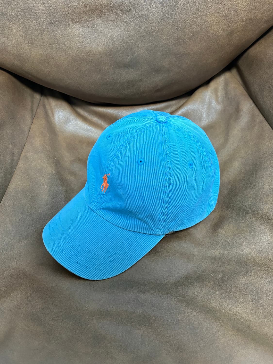 90s 폴로 랄프로렌 레더 스트랩 볼캡 상품이미지1