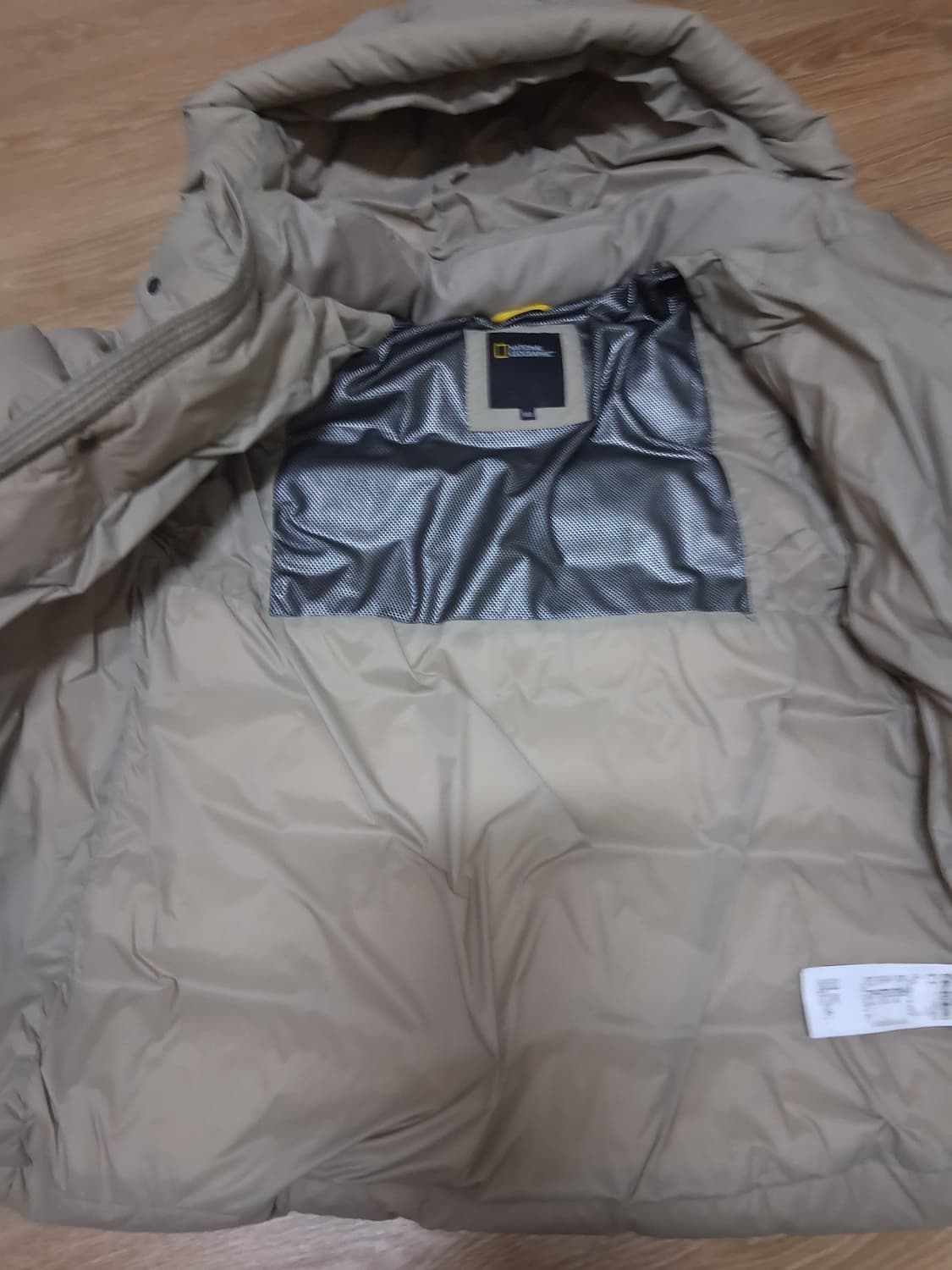 내셔널지오그래픽 덕다운오리털 패딩 160 s~m사이즈 남녀공용 상품이미지2