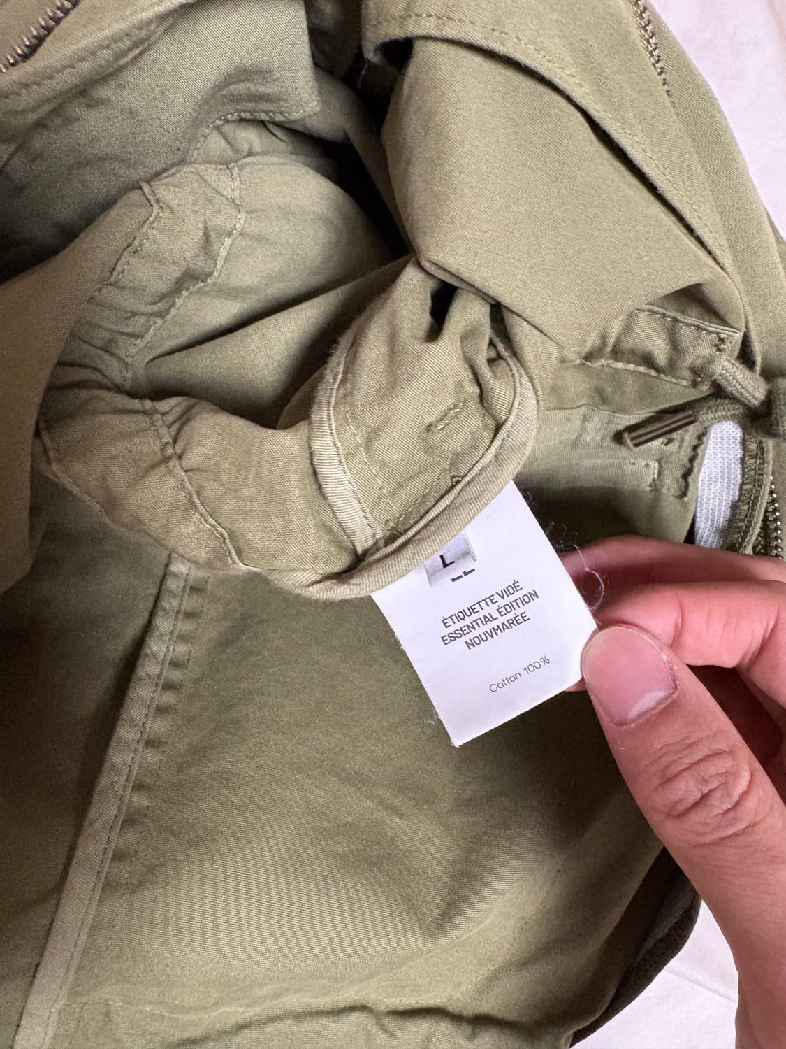 EE 커브드 헌팅자켓 L 상품이미지2