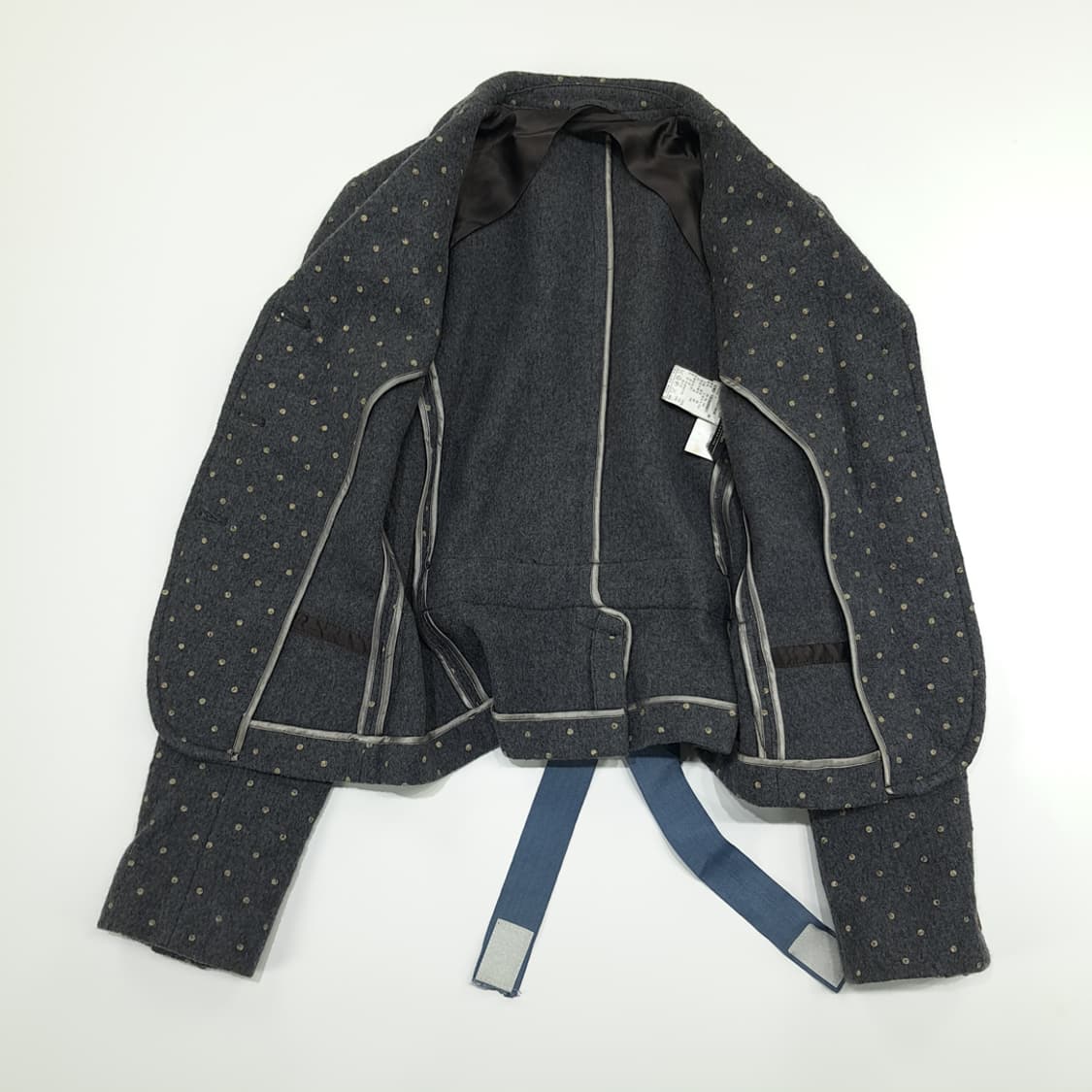 CN820W M 막스마라 위켄드 버진울 도트 자켓 상품이미지4