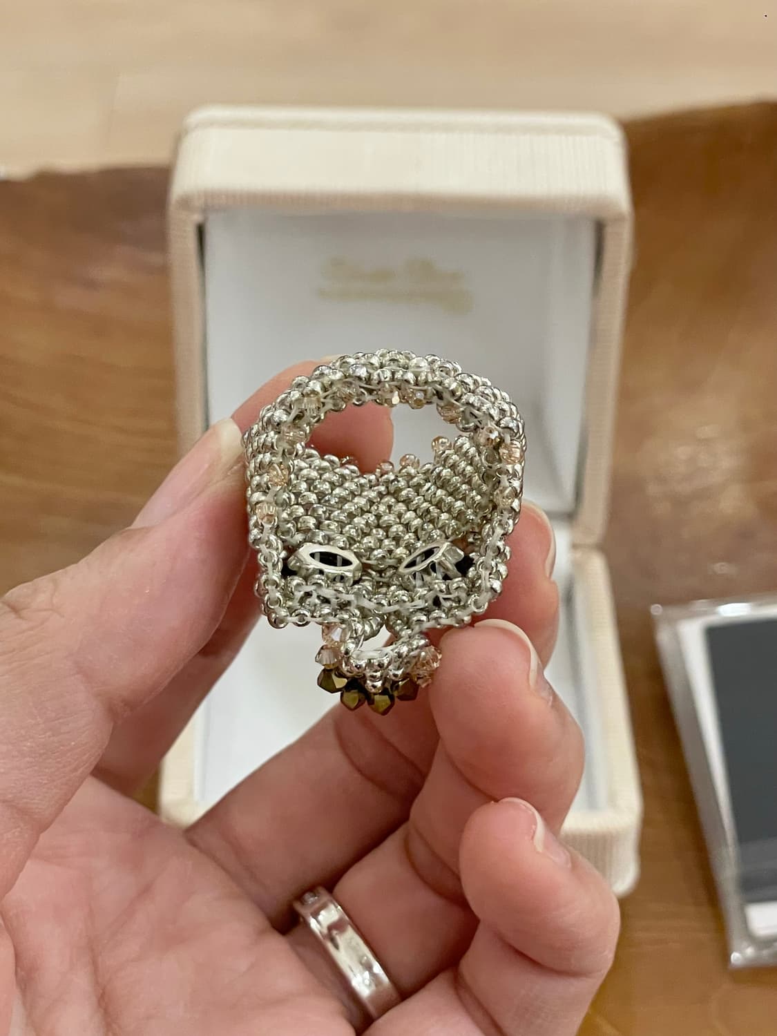 15AW 언더커버 “chaos&balance” skull ring 상품이미지7