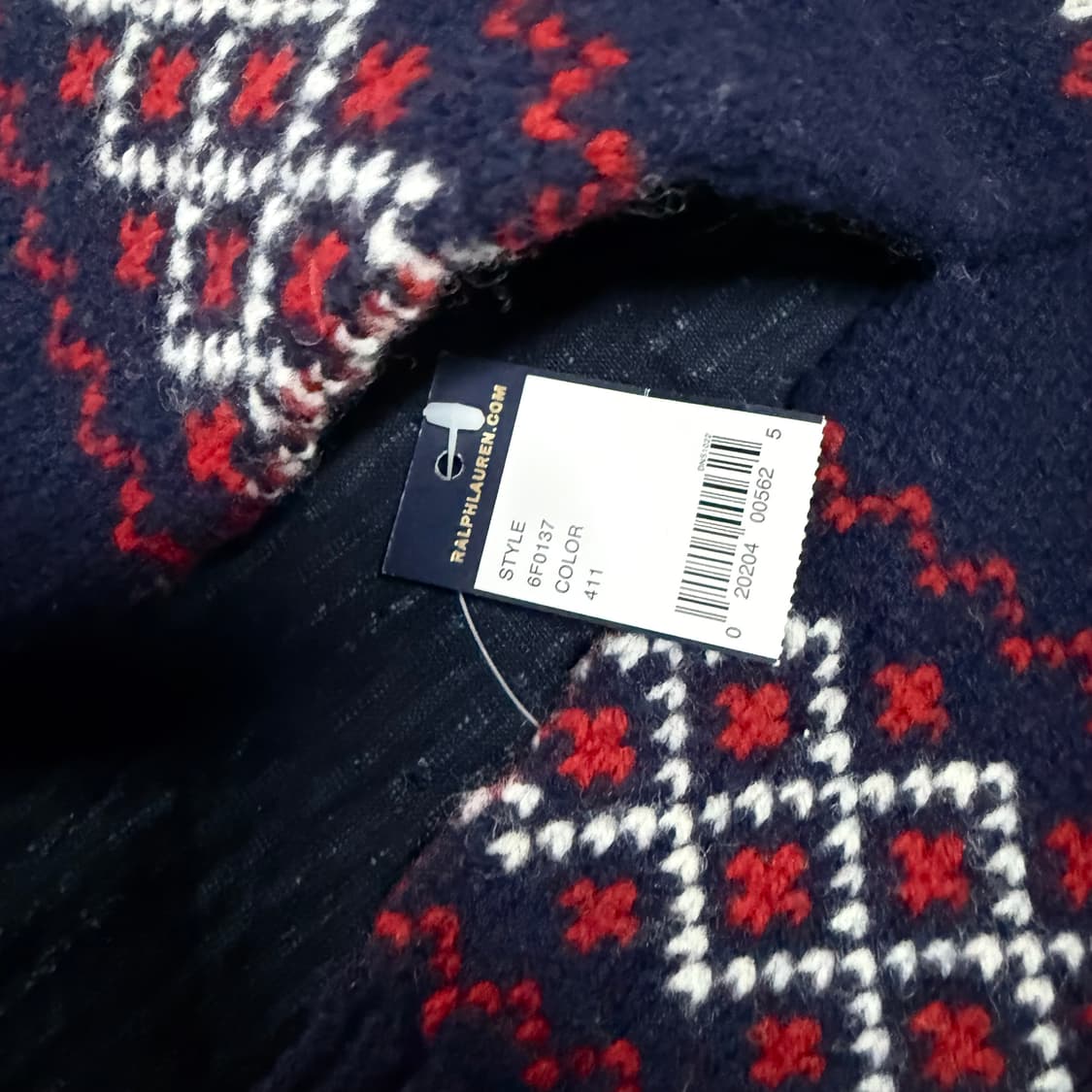 폴로 랄프로렌 스키 패턴 램스울 머플러 상품이미지4