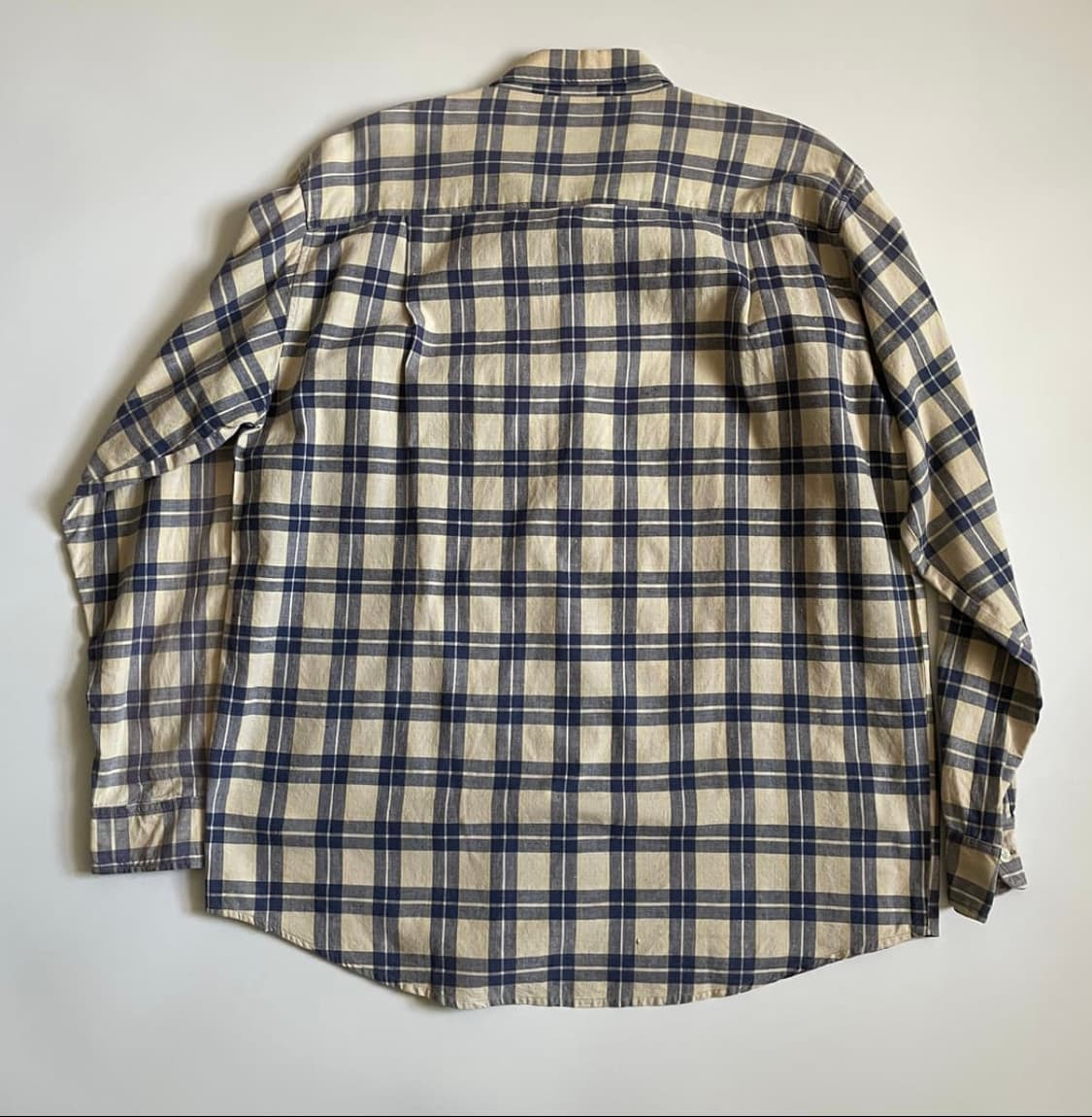 90s stussy 스투시 긴팔 체크 셔츠 팝니다 상품이미지5