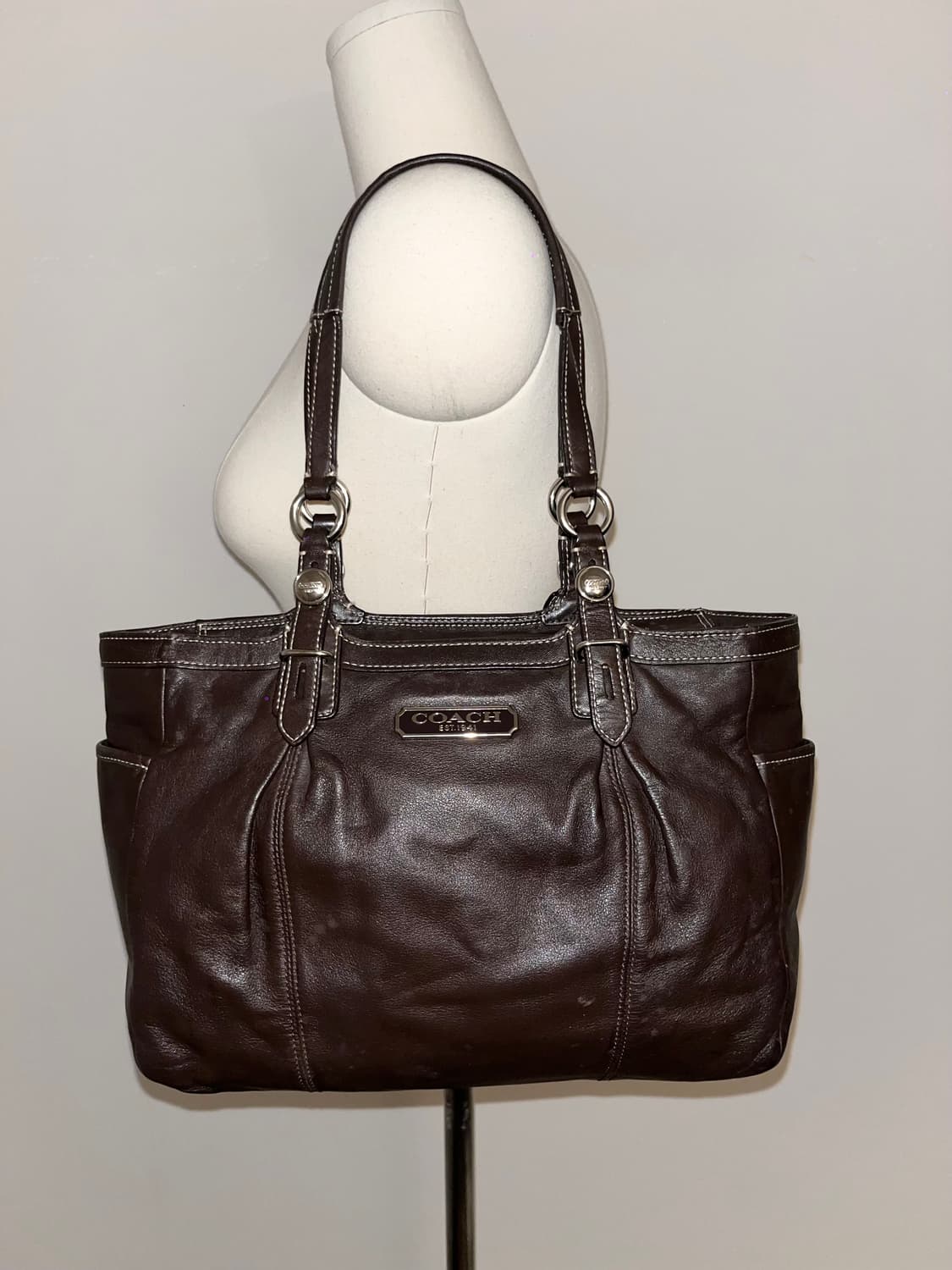 📦Coach Brown leather shoulder bag 상품이미지1