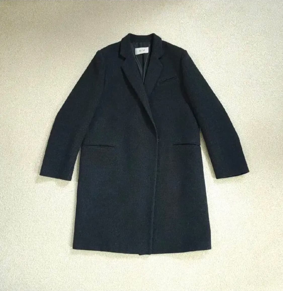 (88-98-165)SJSJ 울 캐시미어 모직 여성 코트 차콜 상품이미지3