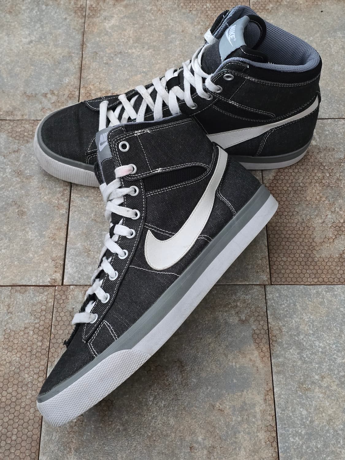 (275)나이키 슈프림 하이 데님 상품이미지3