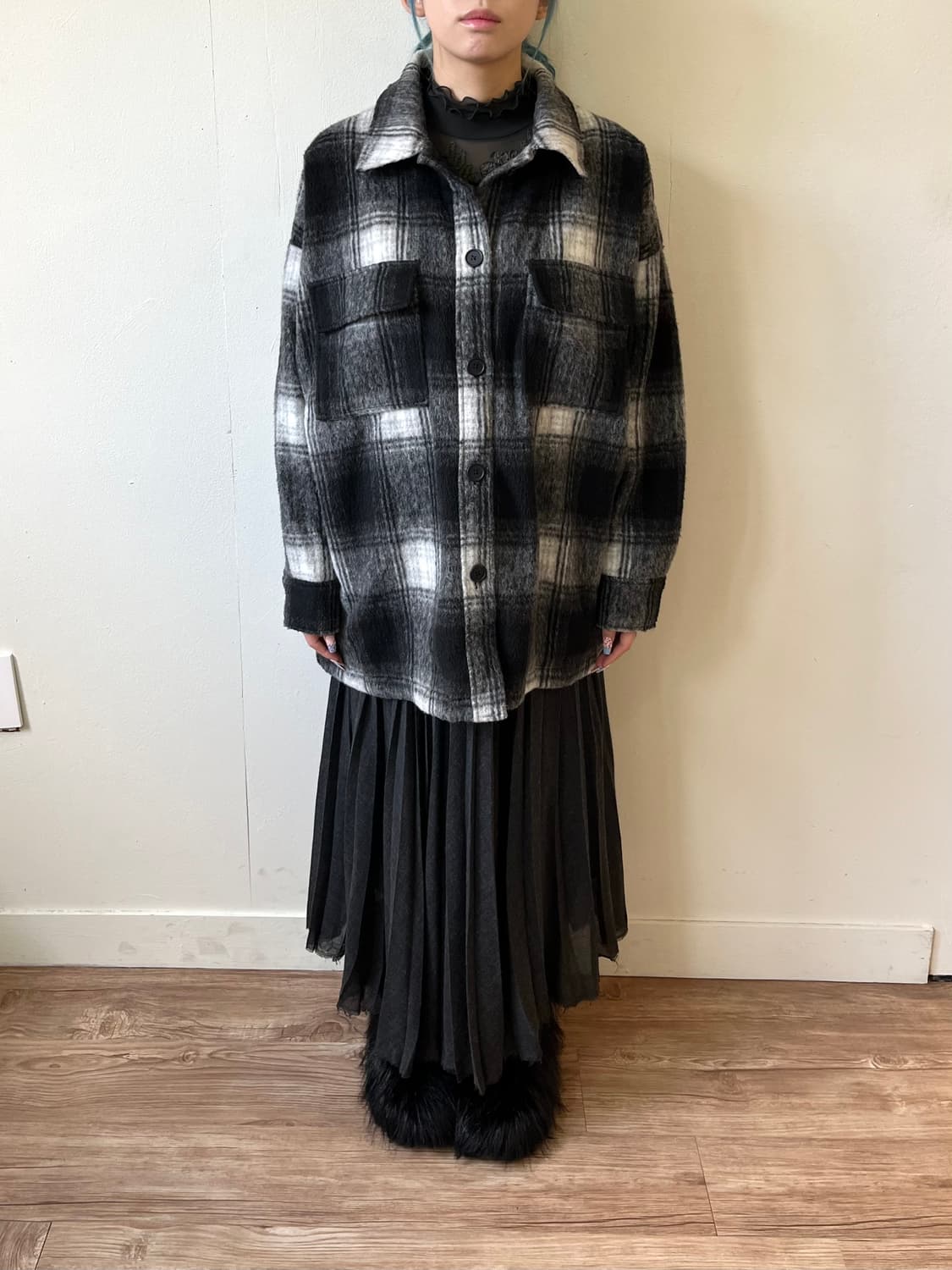 JEANASIS 아웃포켓 울 자켓 상품이미지8