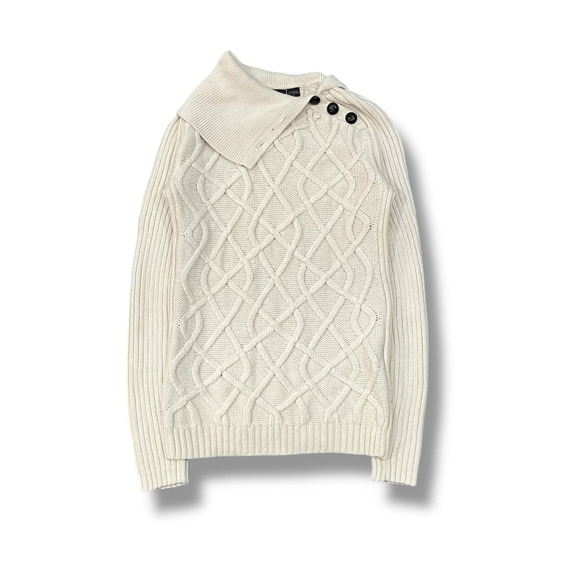  아르마니 익스체인지 버튼 넥 니트 y13610 상품이미지2