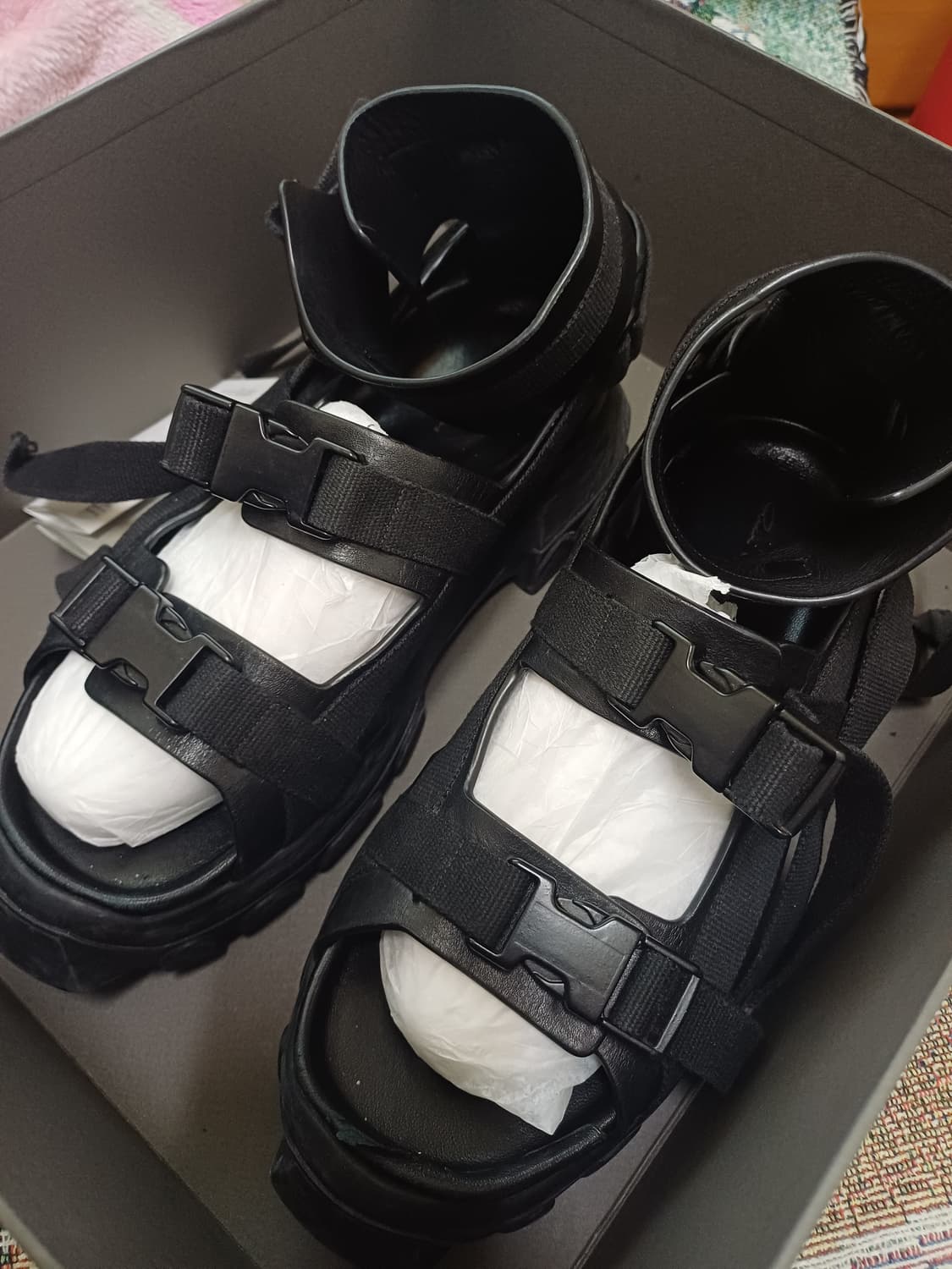 릭오웬스 앵클스트랩 샌들 41 상품이미지8