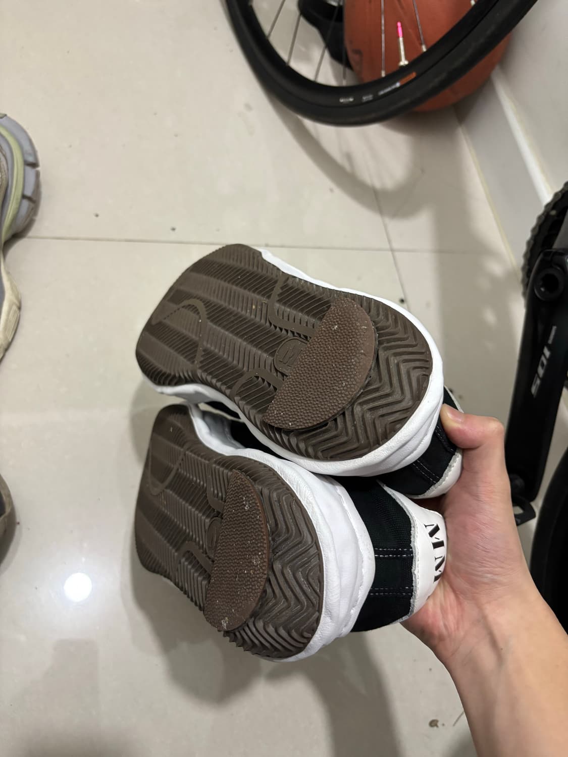 미하라 여스히로 블레이키 블랙 43 밑창보강 완료 상품이미지2