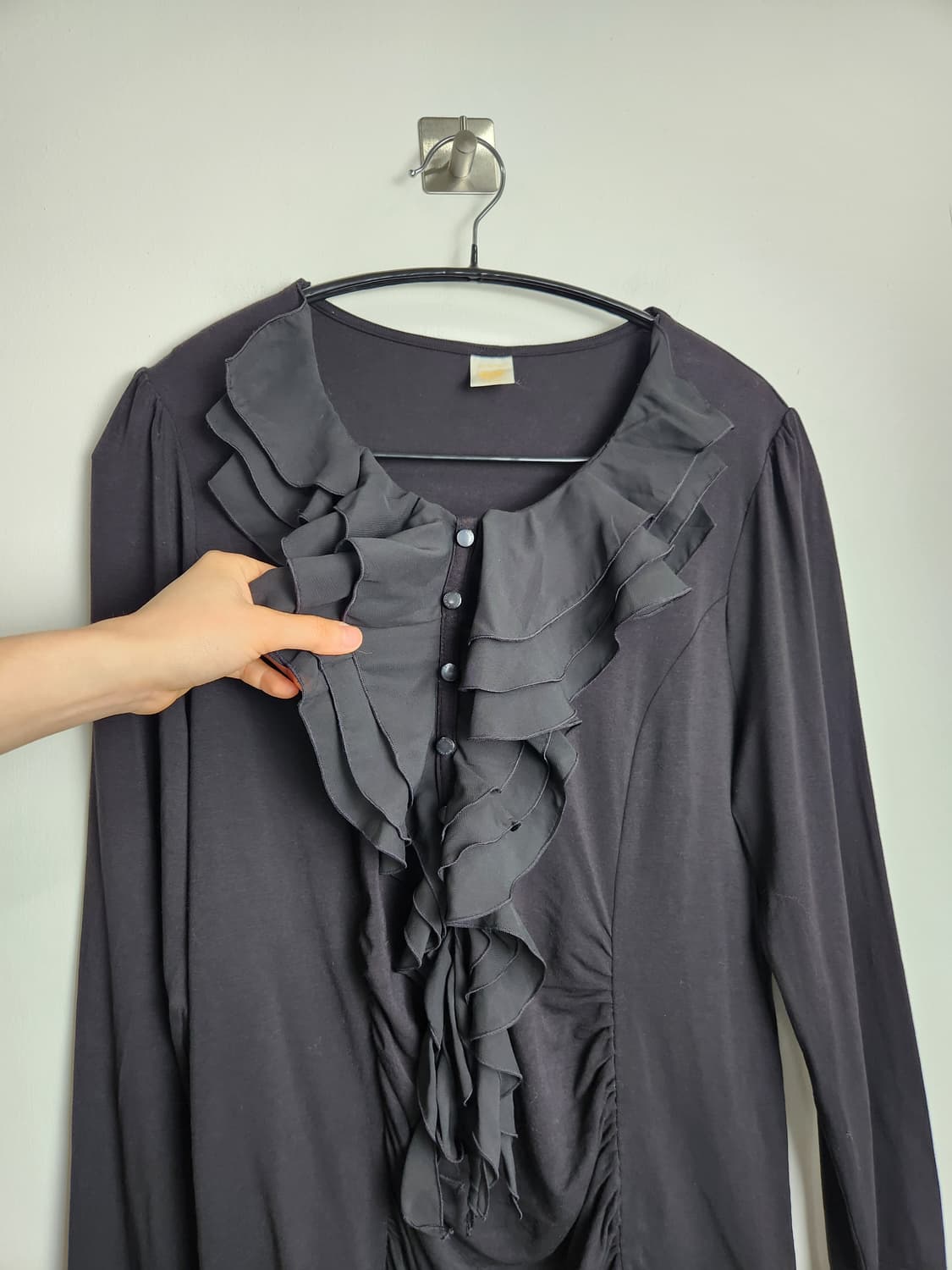 프릴•셔링 슬리브 탑 상품이미지8