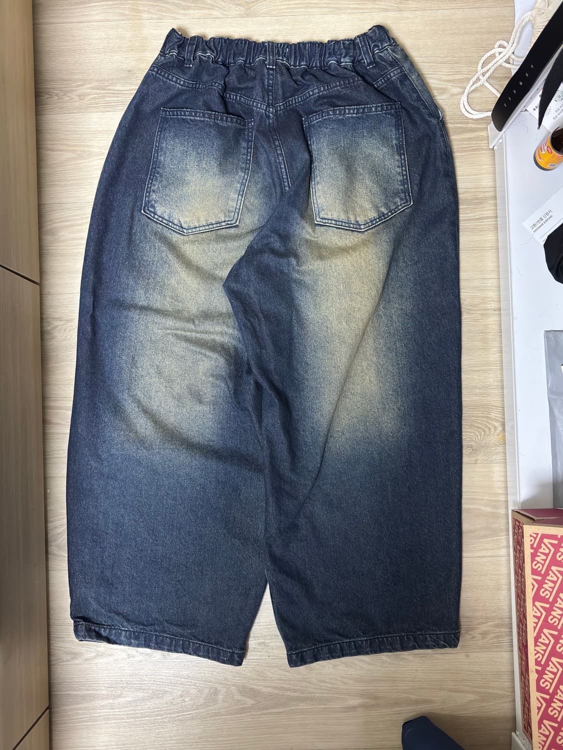 farmer’s market 샌드 브러쉬 데님 팬츠 상품이미지2