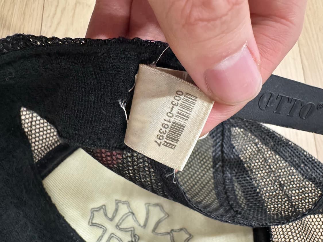 크롬하츠 세메터리 캡 블랙 상품이미지9