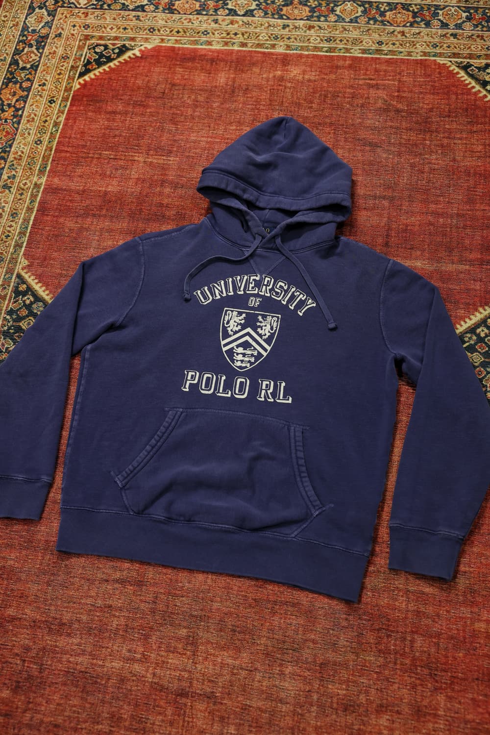 폴로 아이비리그 네이비 후드티 판매 상품이미지2