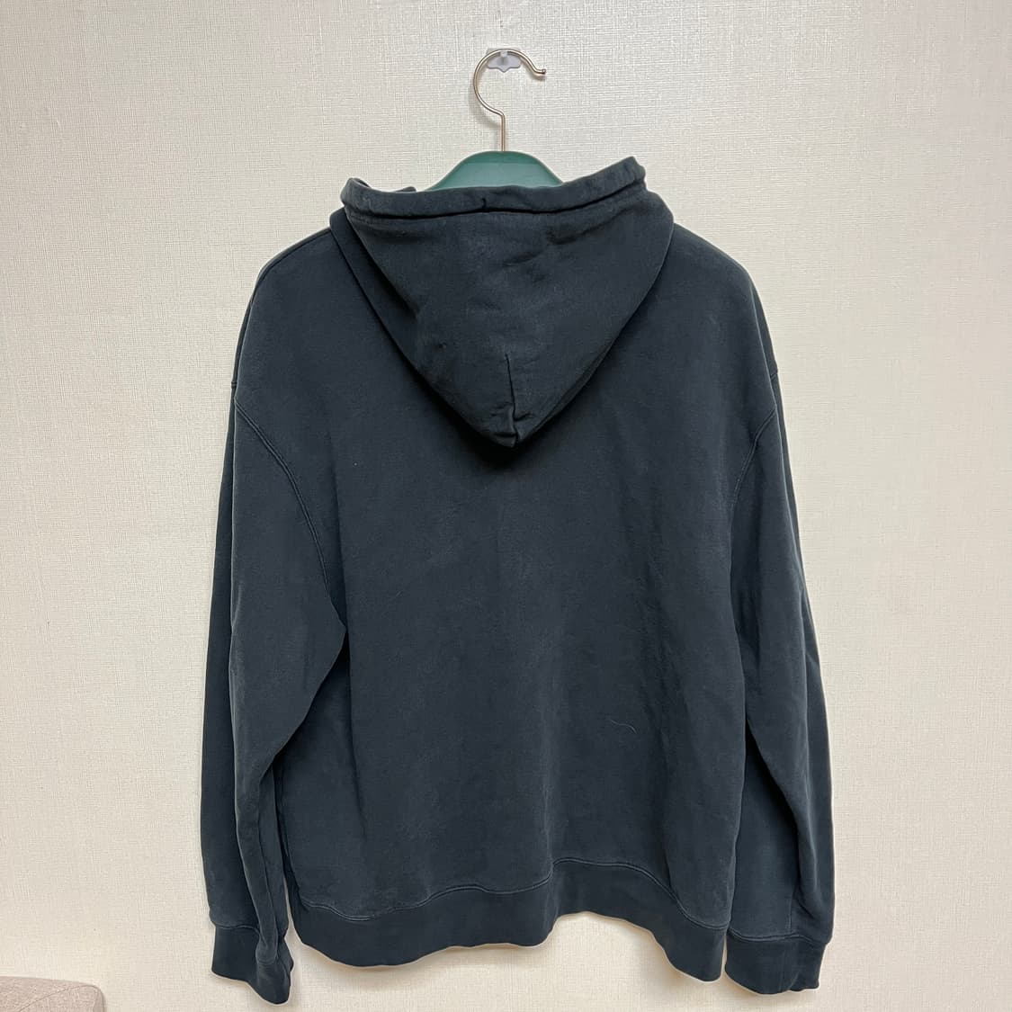 (2XL 작게나옴) 조던 센터로고 플라이트 챠콜색상 후드 티셔츠 상품이미지2