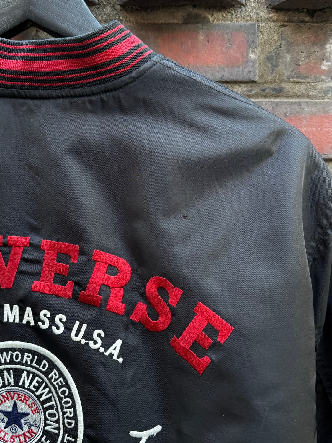 90s 컨버스 올스타 나일론 바시티 자켓  상품이미지6