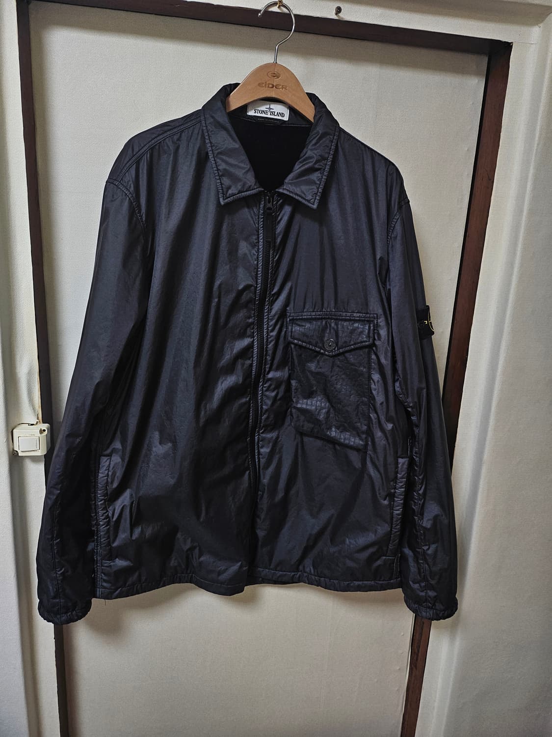 스톤아일랜드 라미 플록 나일론 오버 재킷 3xl 초경량  상품이미지4