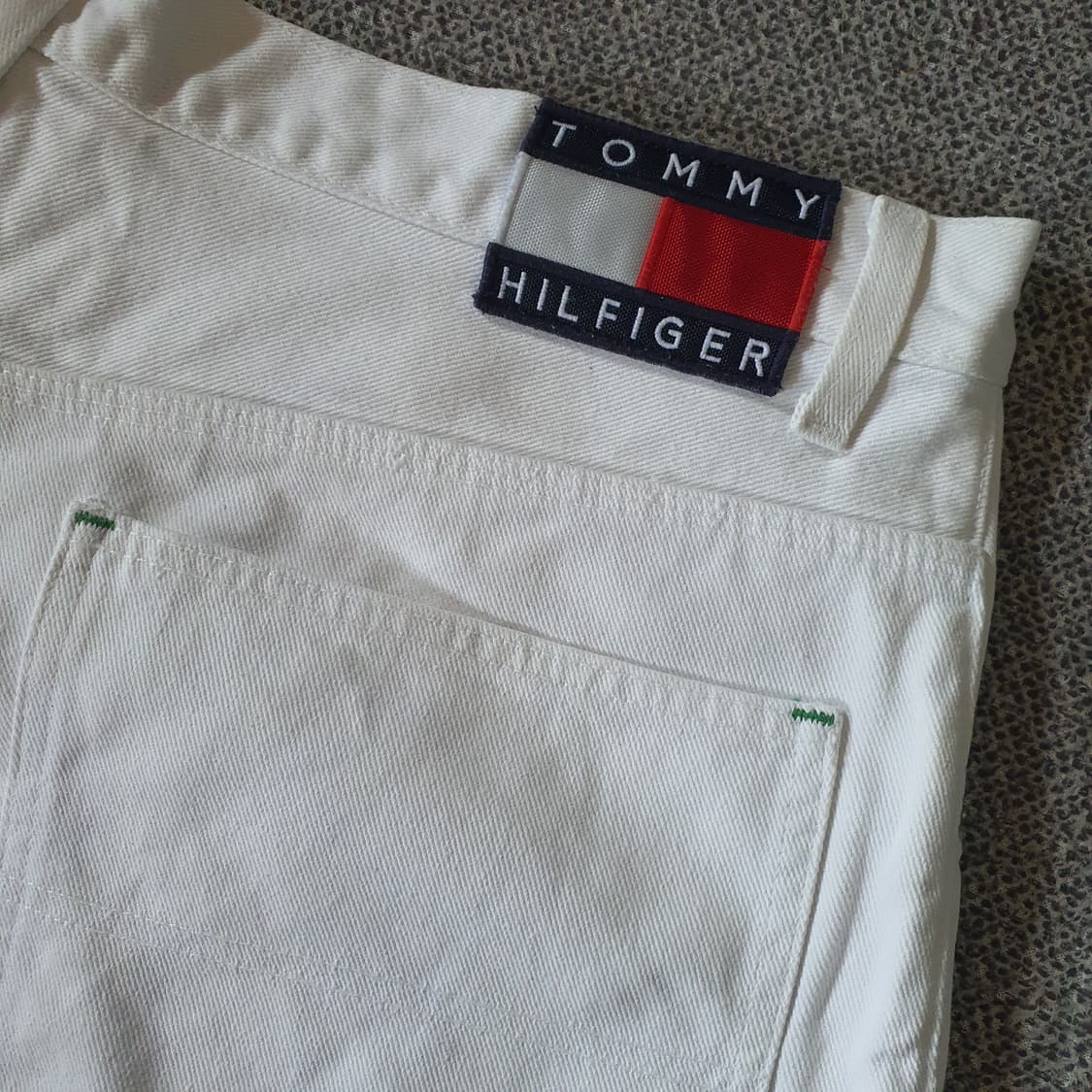 90s타미 힐피거 빈티지 카펜터 데님 숏팬츠 상품이미지10