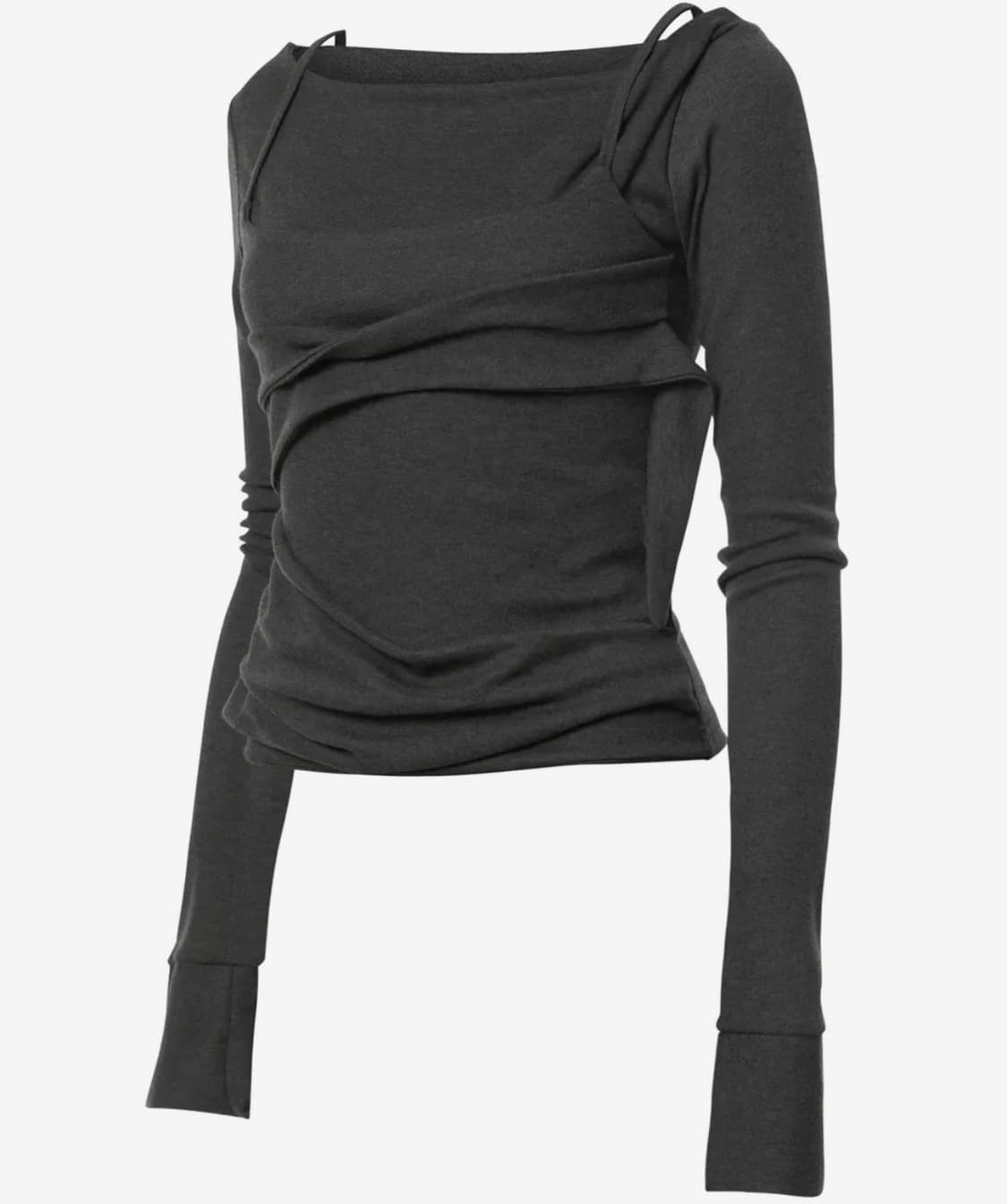 플레어업 Layered Bustier Long Sleeve (FL-105 상품이미지2