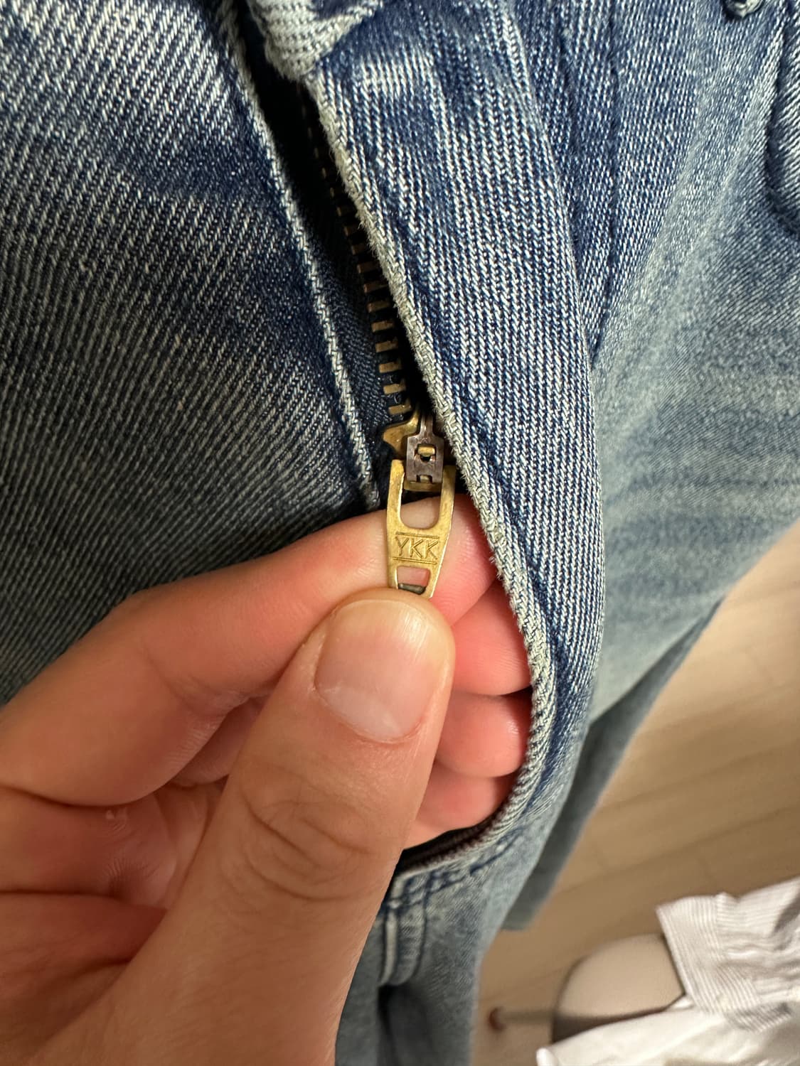 리플라이퍼키 어메이즈 플로우 와이드 데님 M 상품이미지5