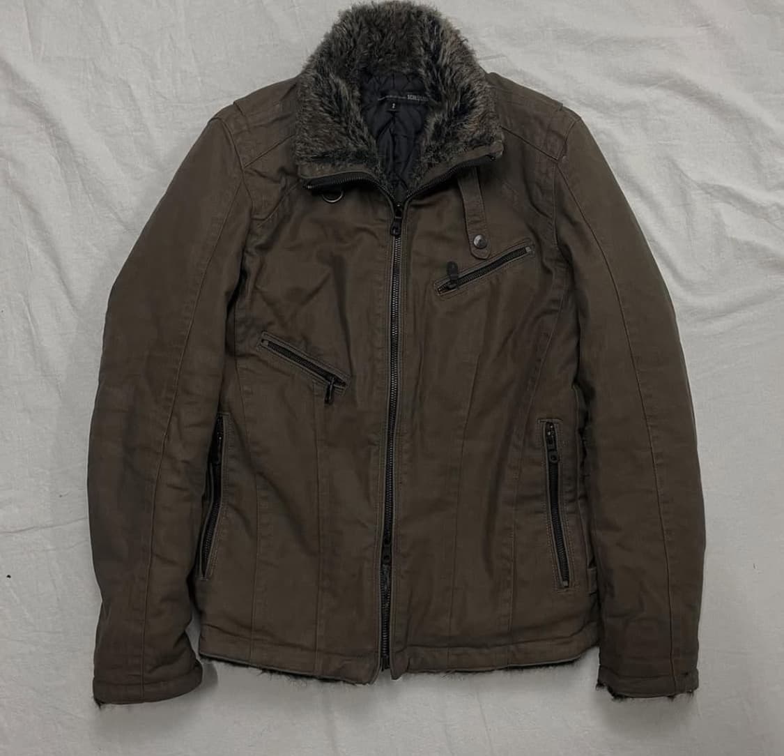 SCHLUSSEL Heavy cotton waxed work jacket 상품이미지1