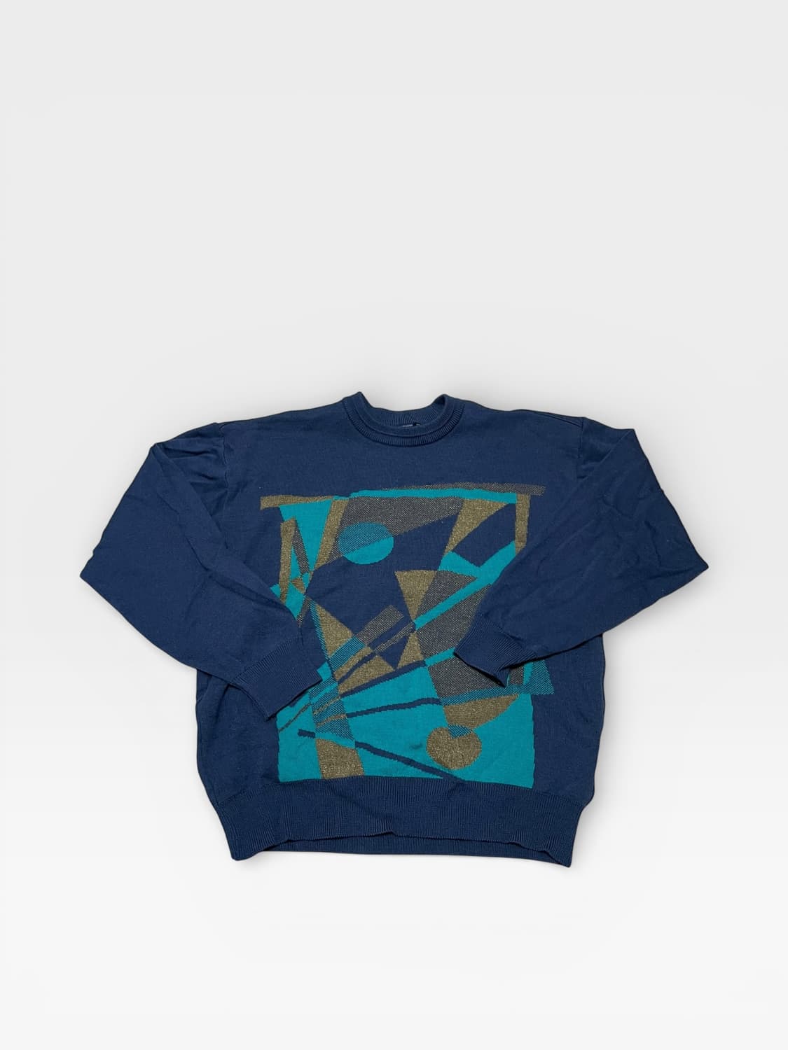 EXVESS - 재패니즈 크레이지 패턴 니트 (L 추천) 상품이미지1