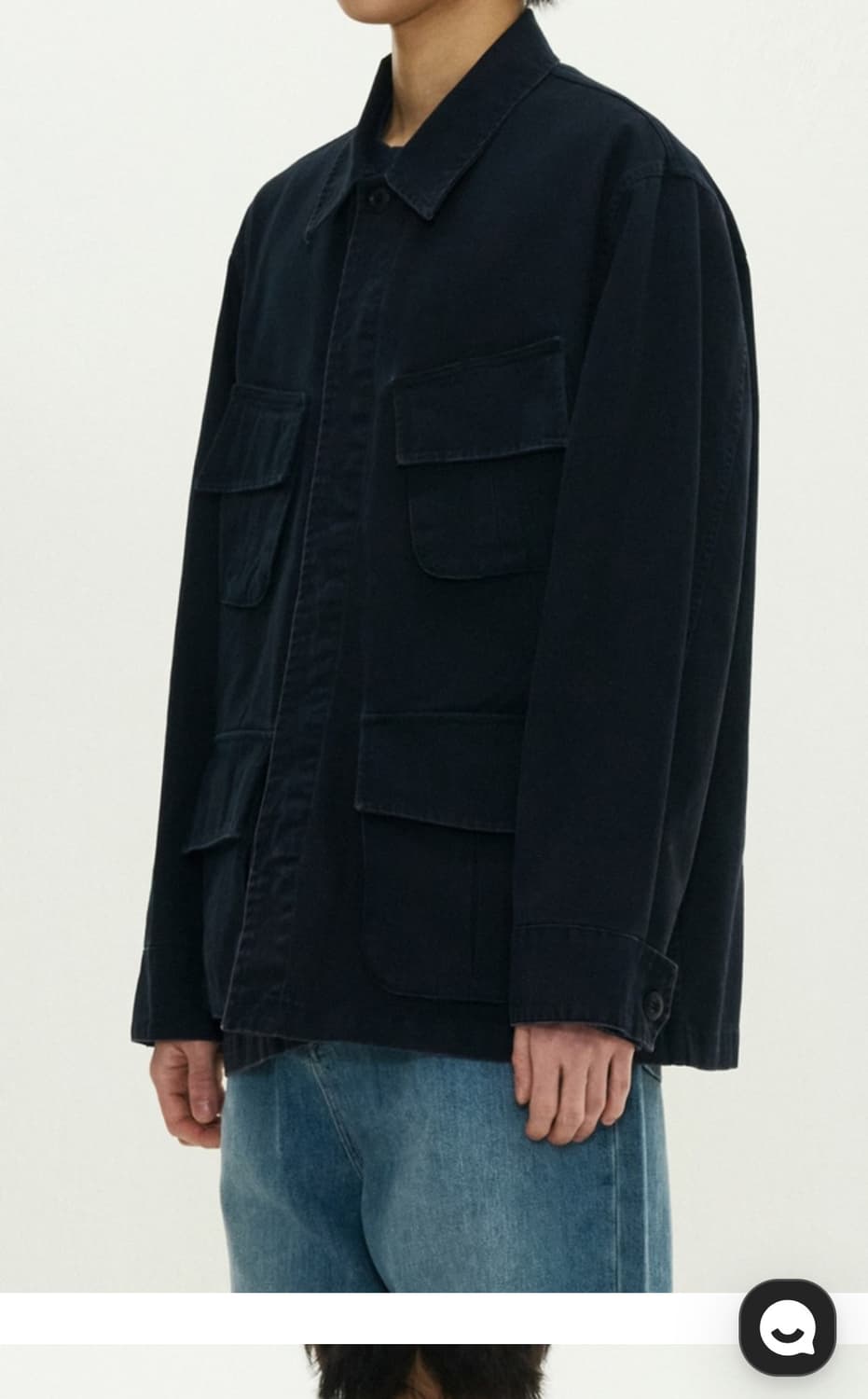 퍼렌 정글 퍼티그 자켓 네이비 3사이즈 상품이미지9