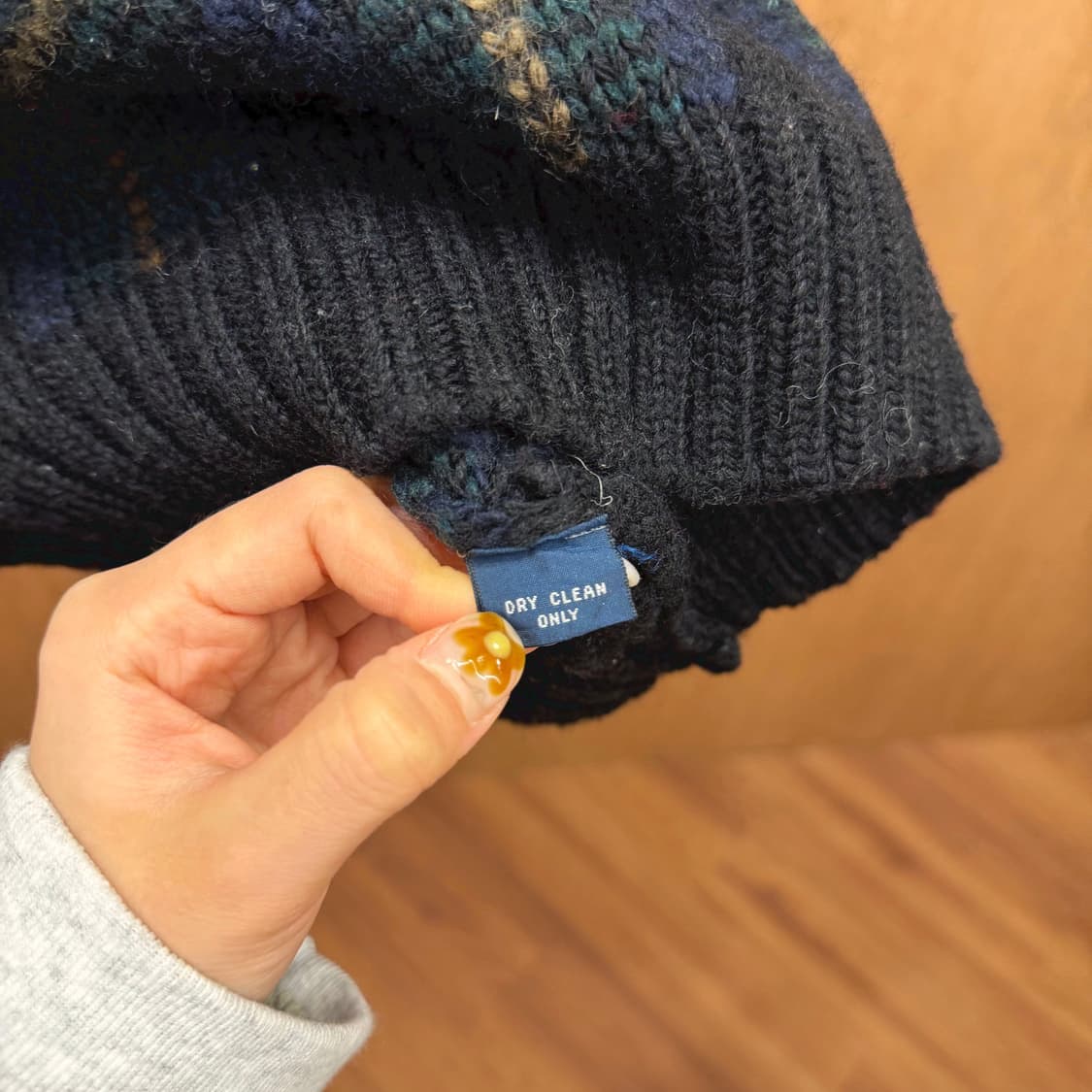 폴로 랄프 로렌 브이넥 베스트 체크 패턴 디테일 레귤러핏 다크 그린 상품이미지7