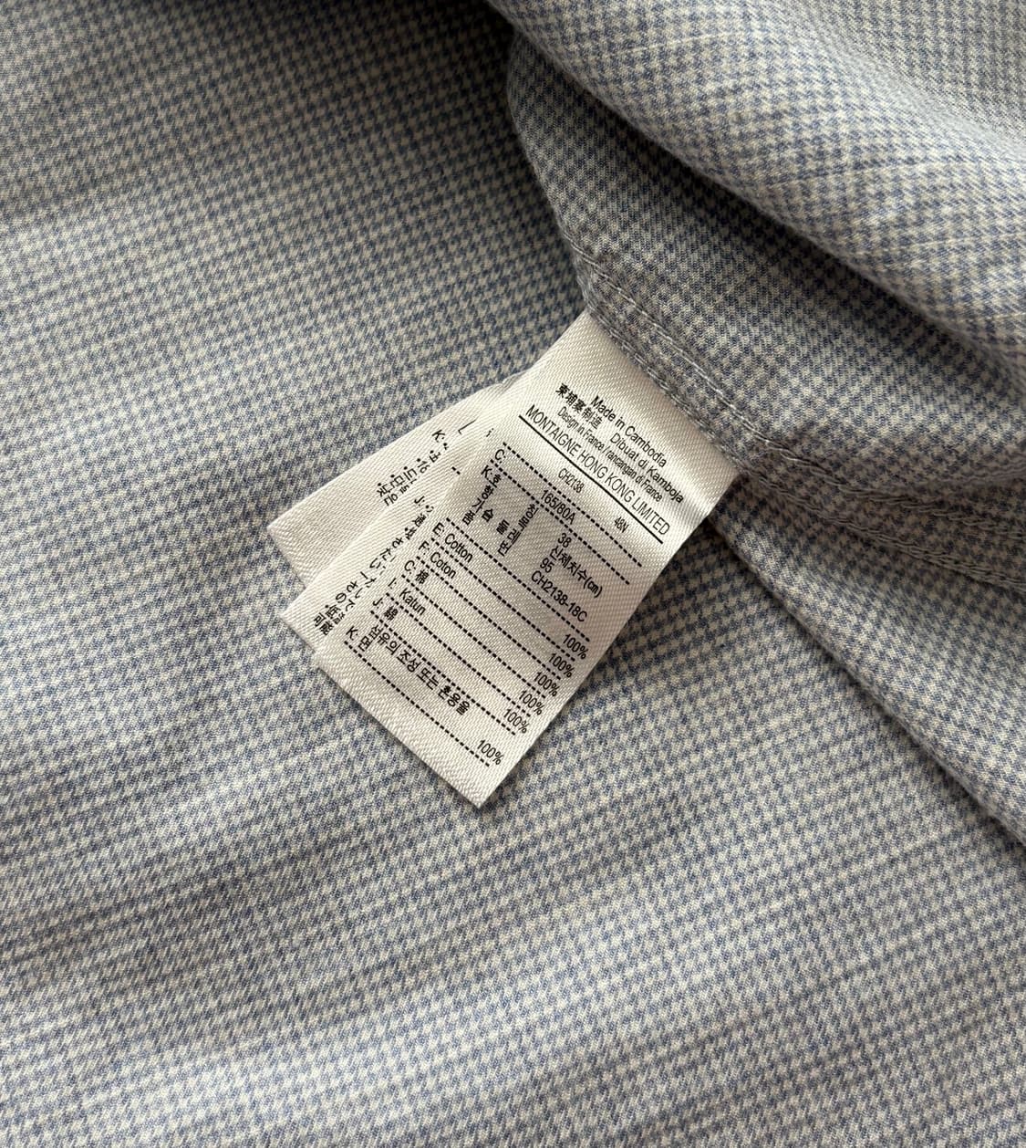 라코스테 체크 셔츠 상품이미지5