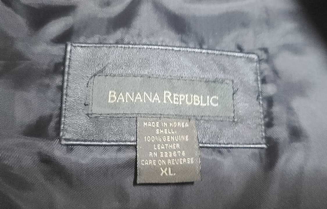 BANANA REPUBLIC 프리미엄 천연 양가죽 싱글 라이더 자켓 상품이미지9