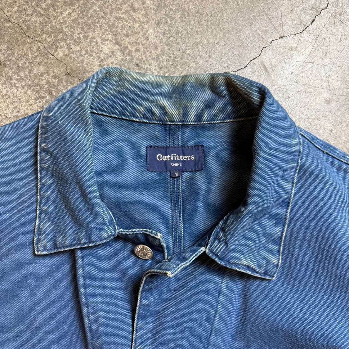 빈티지 데님 초어 자켓 상품이미지2