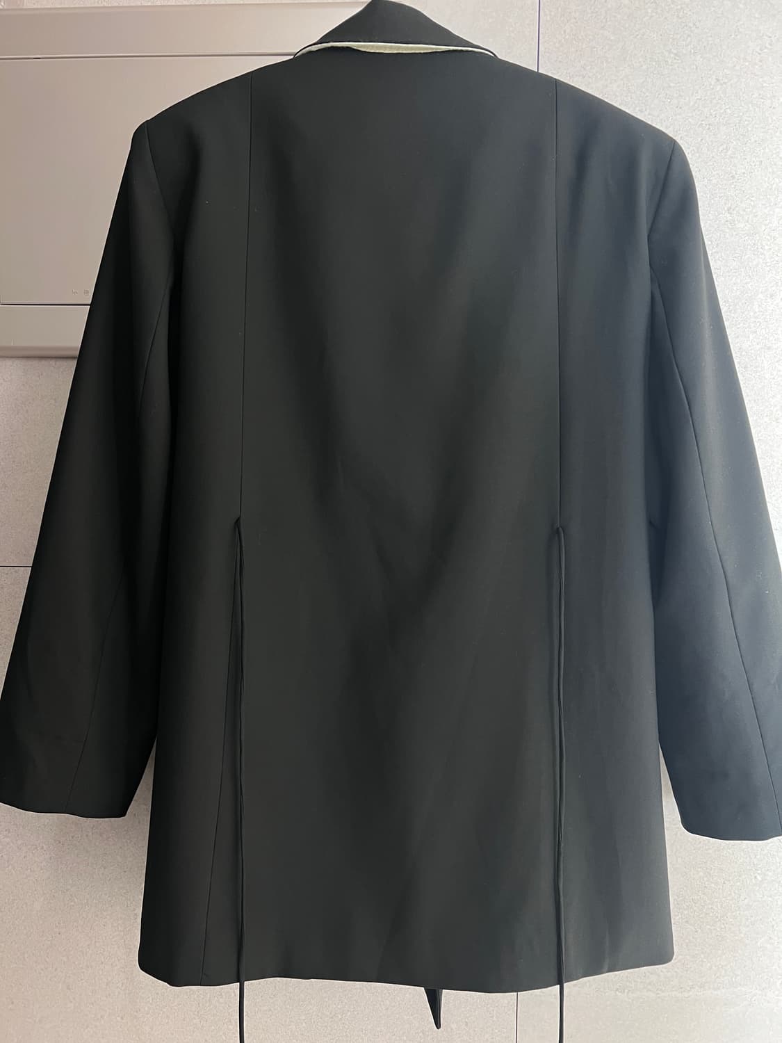 가니 더블브레스트 크레이프 블레이저 상품이미지3