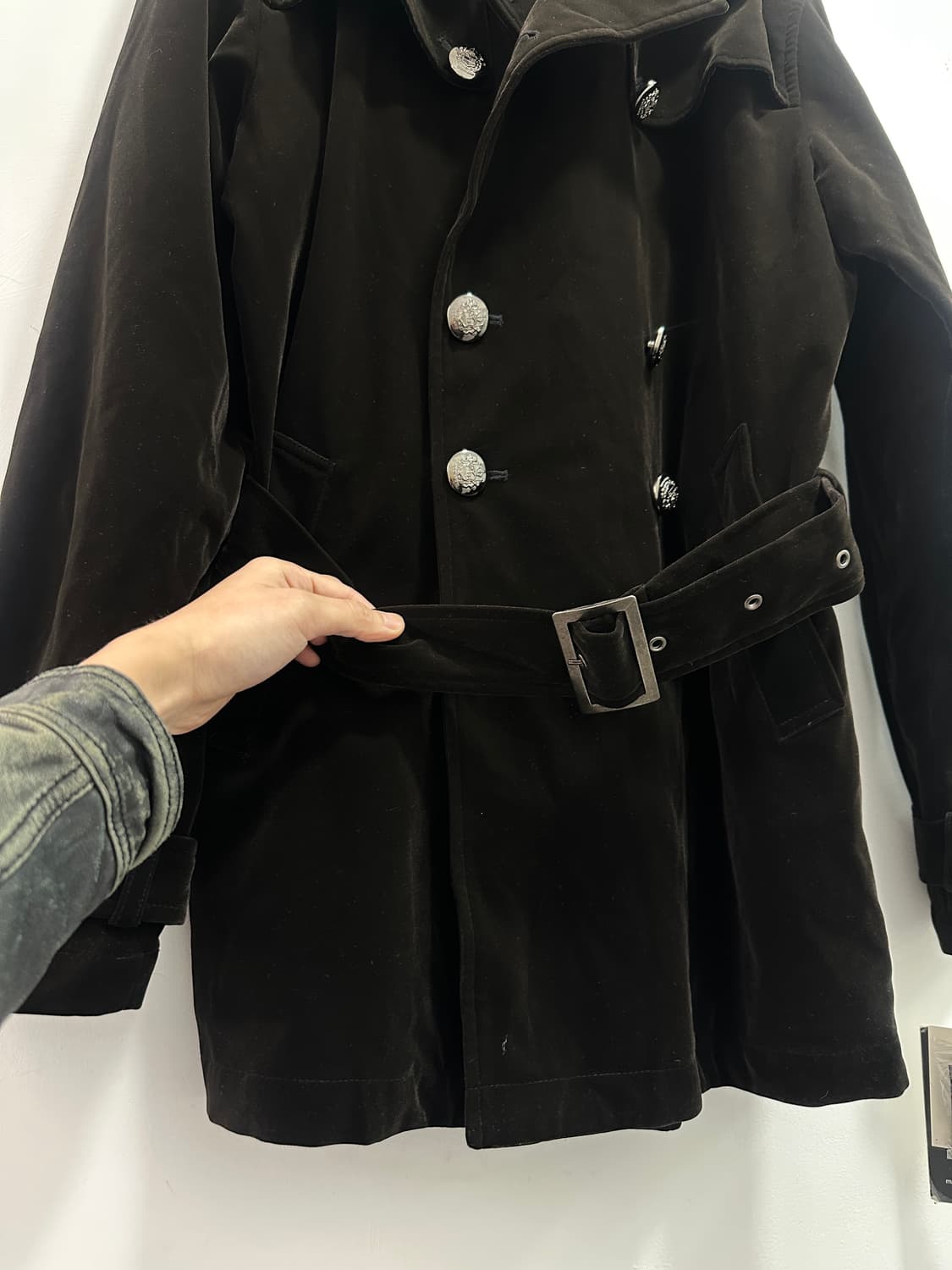 Roushatte glossy double breasted jacket 상품이미지5