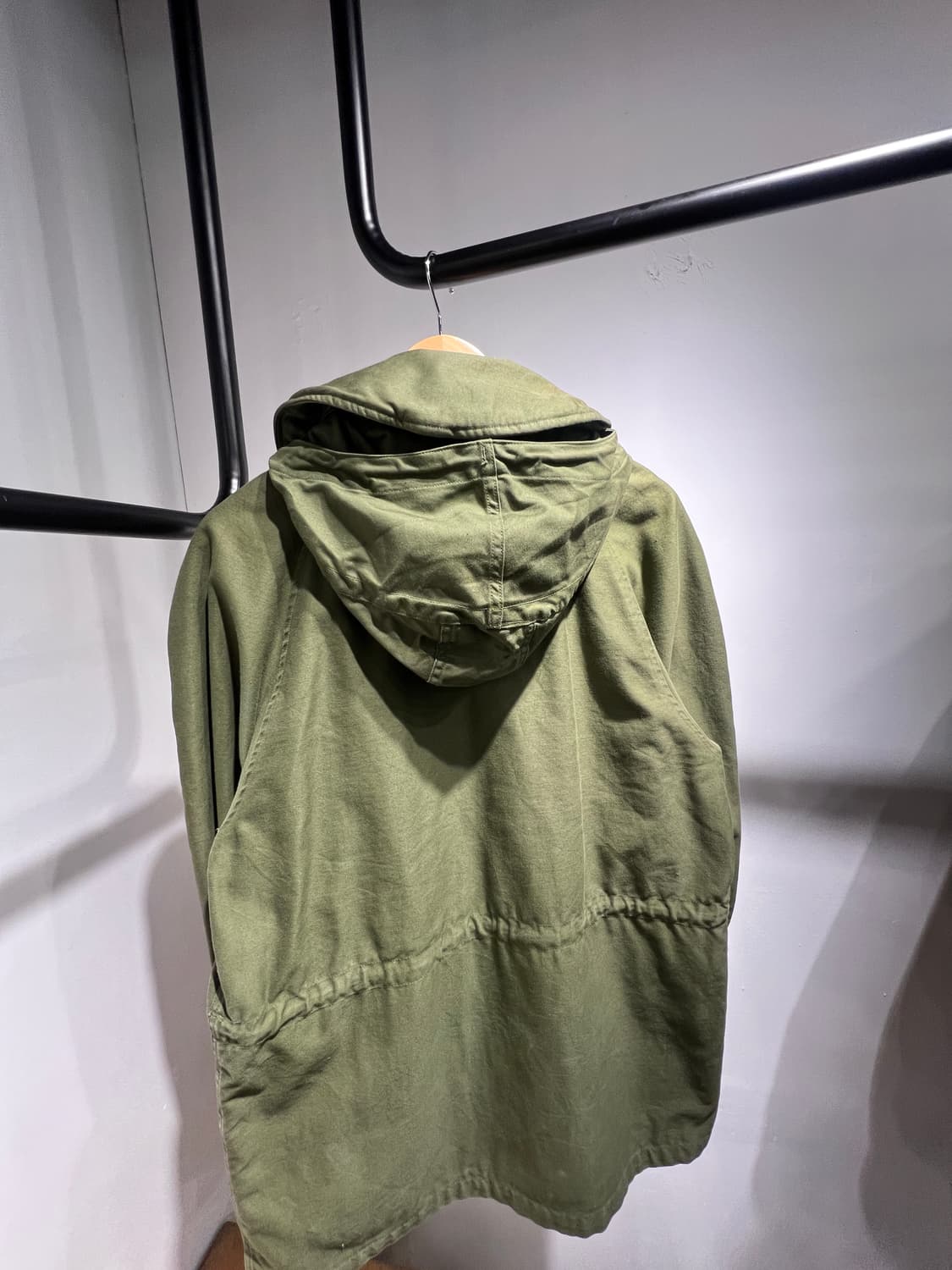 60‘s USAF OG-107 코튼 샤틴 필드 자켓 상품이미지3