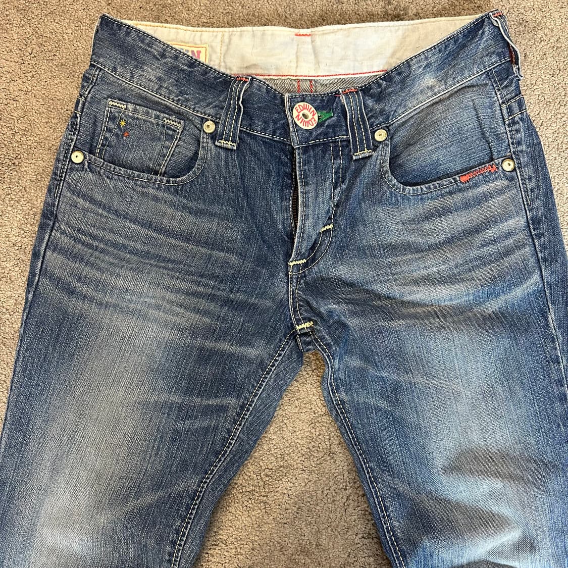 에드윈 익스클루시브 빈티지 데님 팬츠(M) 상품이미지6