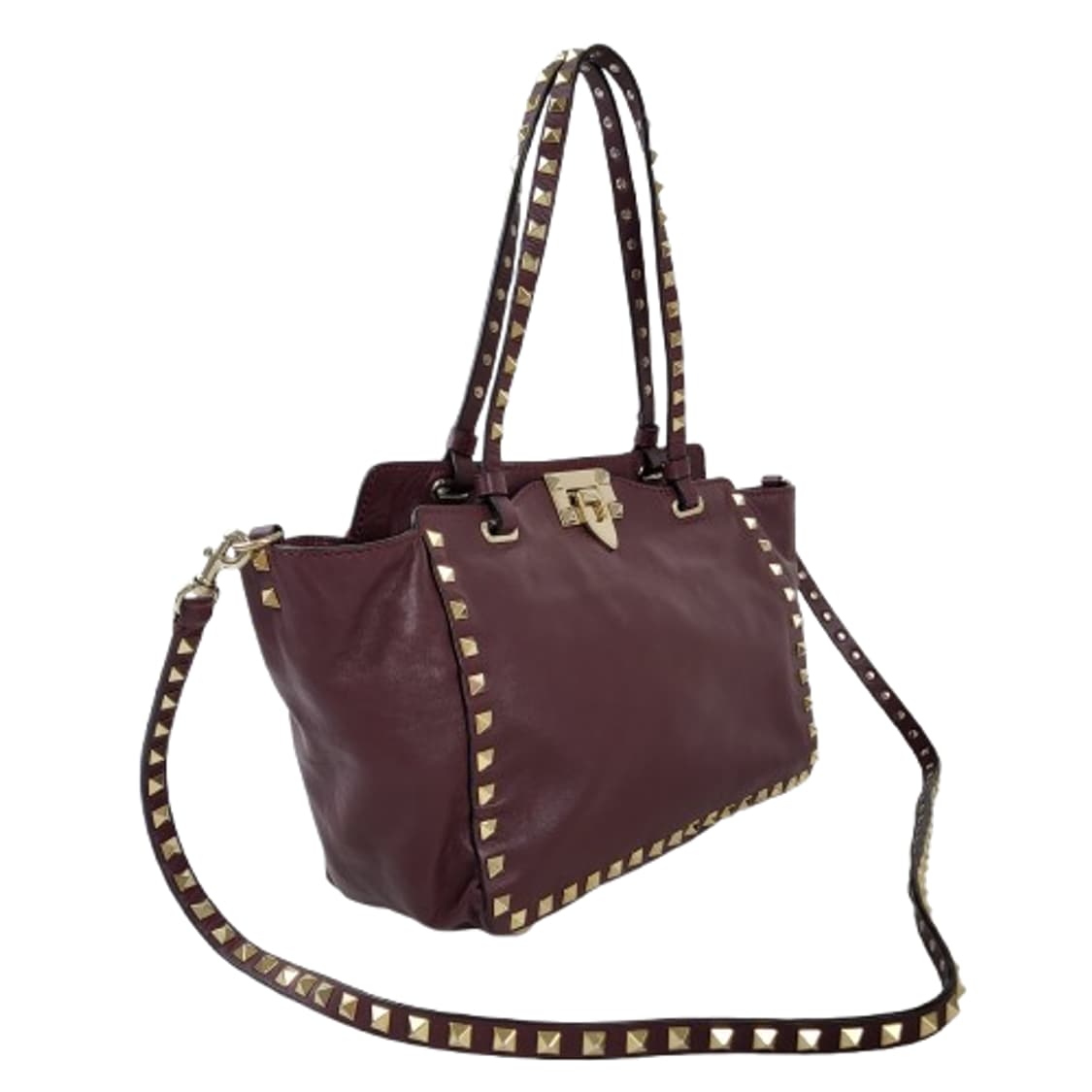 정품 발렌티노 카프스킨 금장 락스터드  2-WAY 상품이미지3