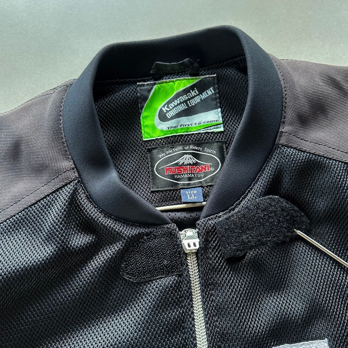 [L]KAWASAKI 가와사키 메쉬 레이싱 자켓 상품이미지10