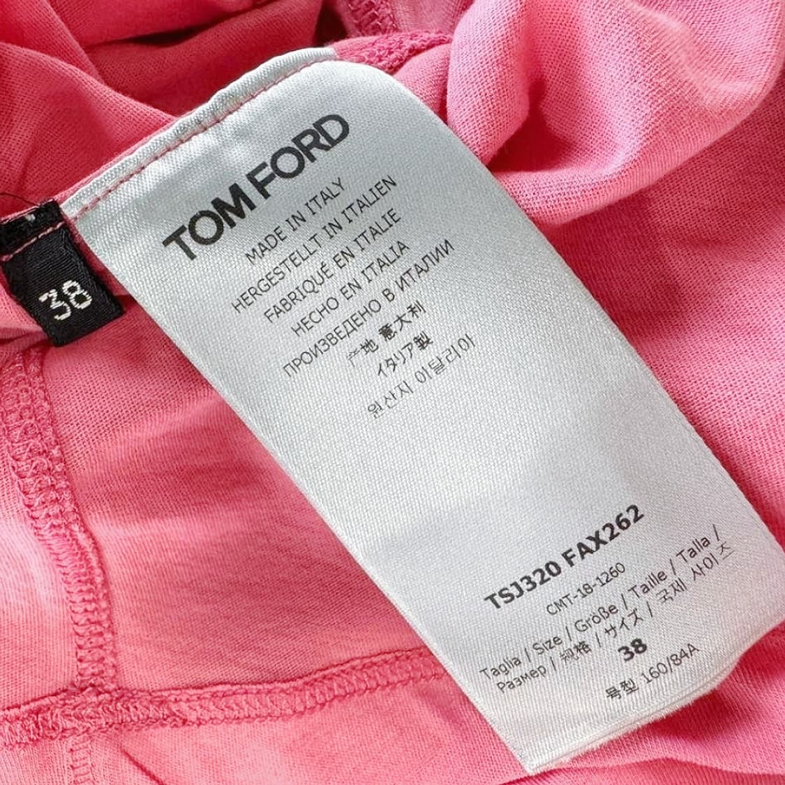 톰포드 TOM FORD 브이넥 티셔츠 상품이미지3