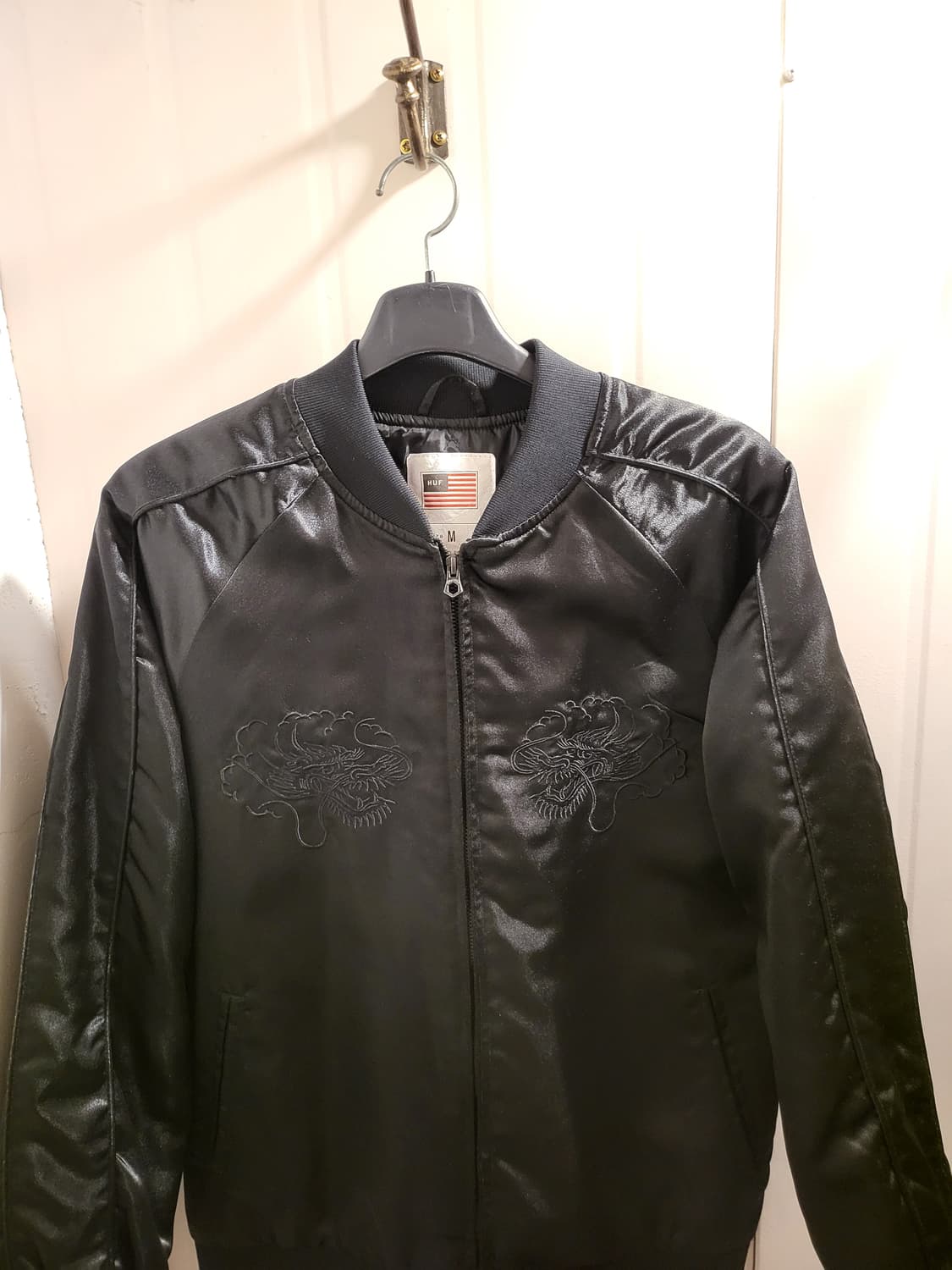 [M]HUF x thrasher 스카쟌 봄버 자켓 상품이미지2