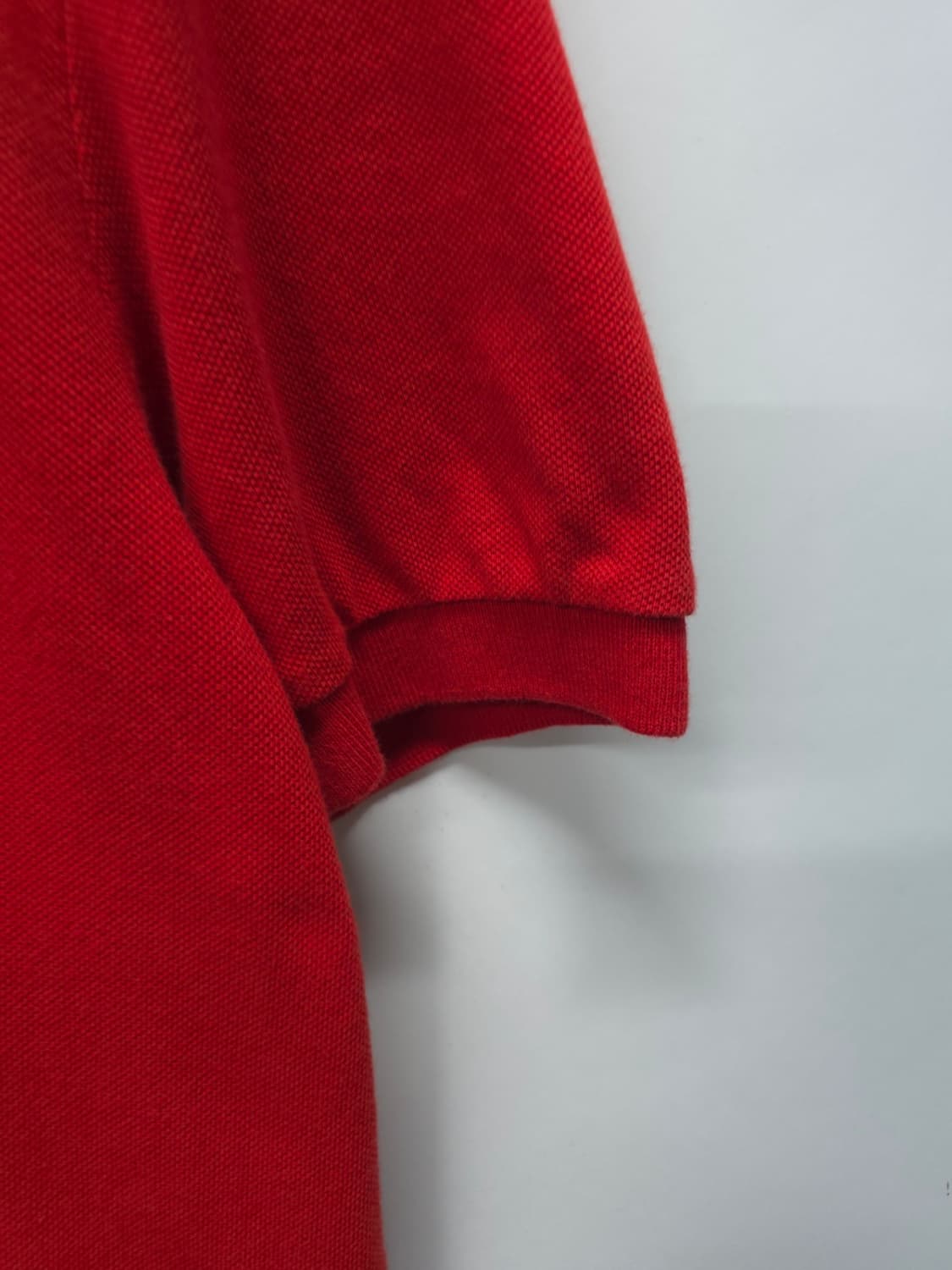 타미힐피거 남성 클래식핏 반팔 카라티 레드 (100) 상품이미지5