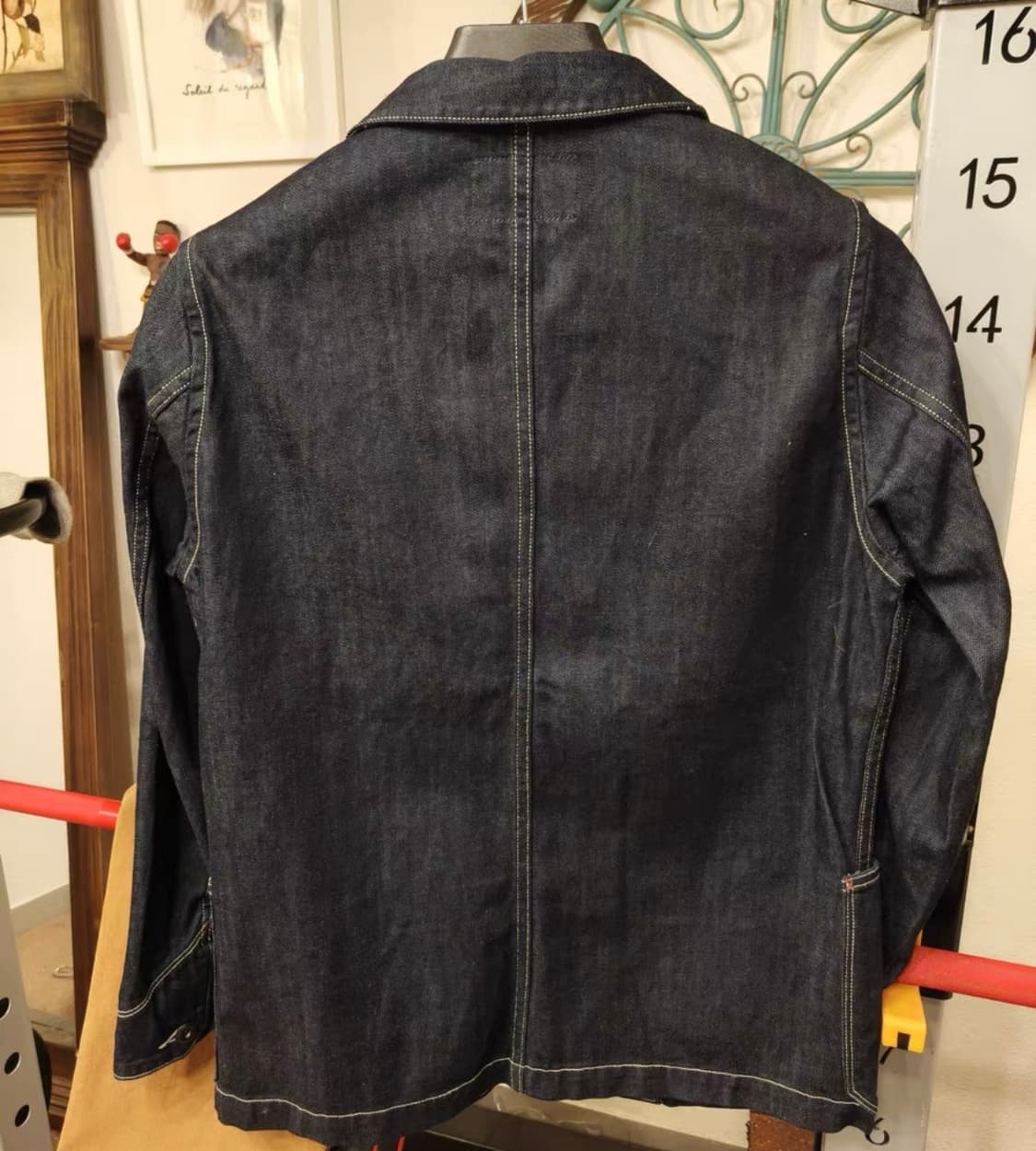 [Schott NYC] 클래식 레일로드 데님 워크 자켓 상품이미지4