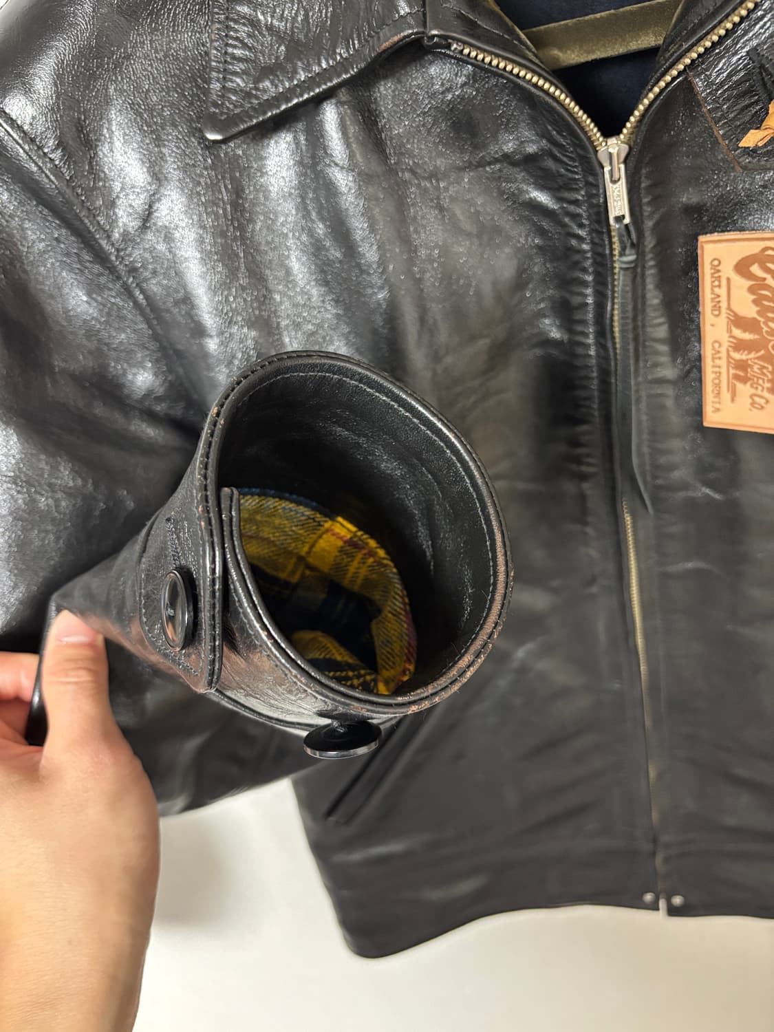 레인보우컨트리 허큘리스 40 말가죽자켓 상품이미지4