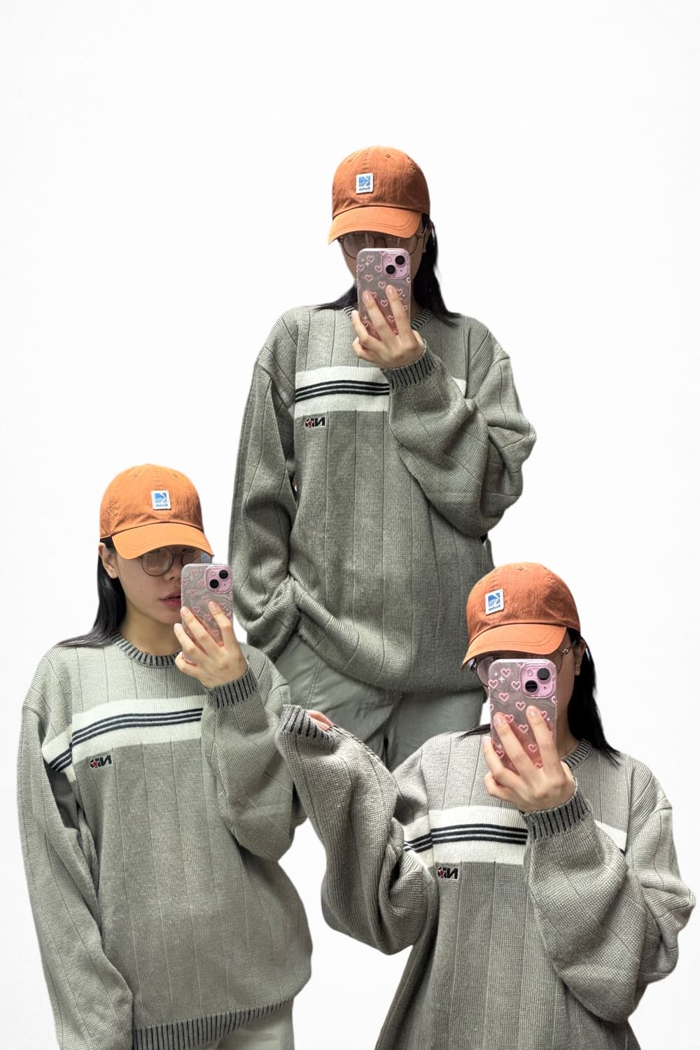 Naked Japan 스트라이프 니트 스웨터 상품이미지2