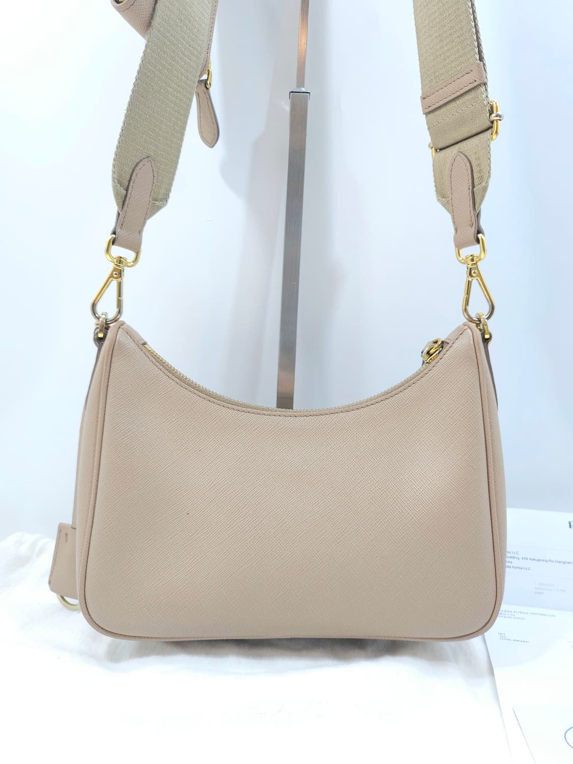 [정품] 프라다 리에디션 2005 사피아노 카메오 베이지 상품이미지2