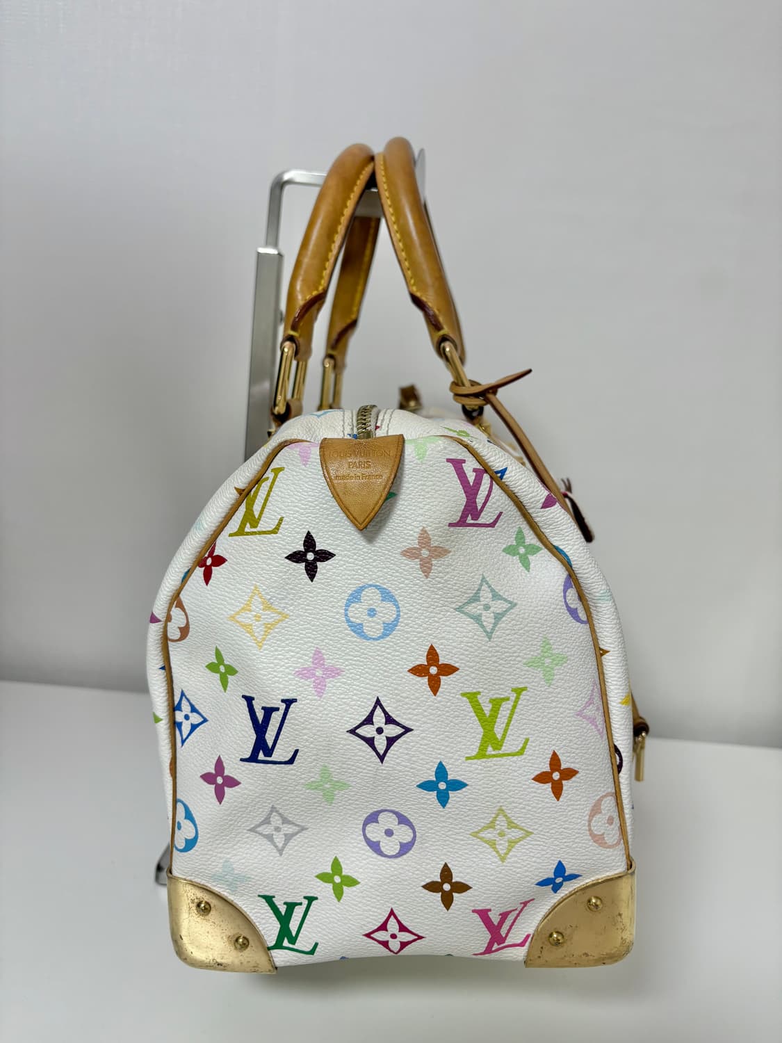 루이비통 멀티컬러 화이트 스피디 상품이미지3