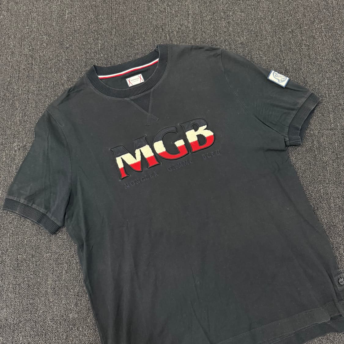 몽클레어 감마블루 로고 반팔 티셔츠 상품이미지2