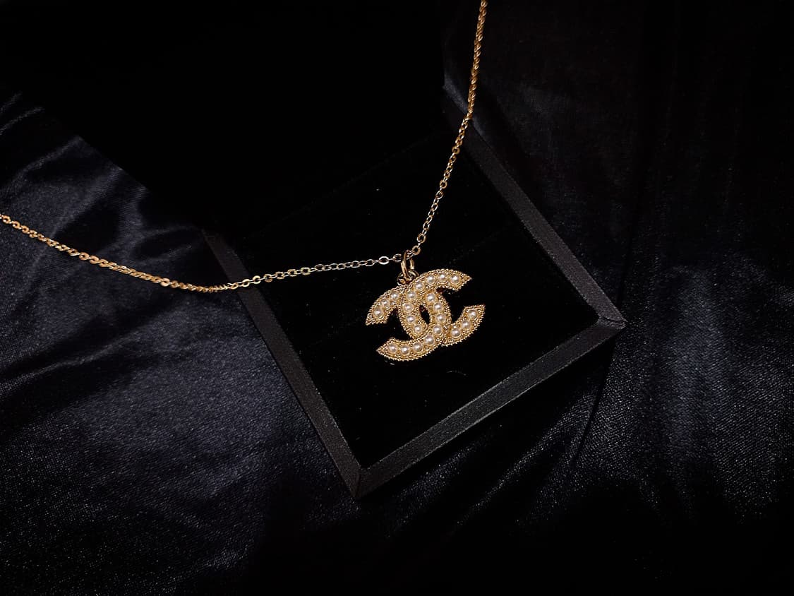 ❗기간세일 [chanel] 샤넬 빈티지 정품 참단추 업사이클링 목걸이 상품이미지5