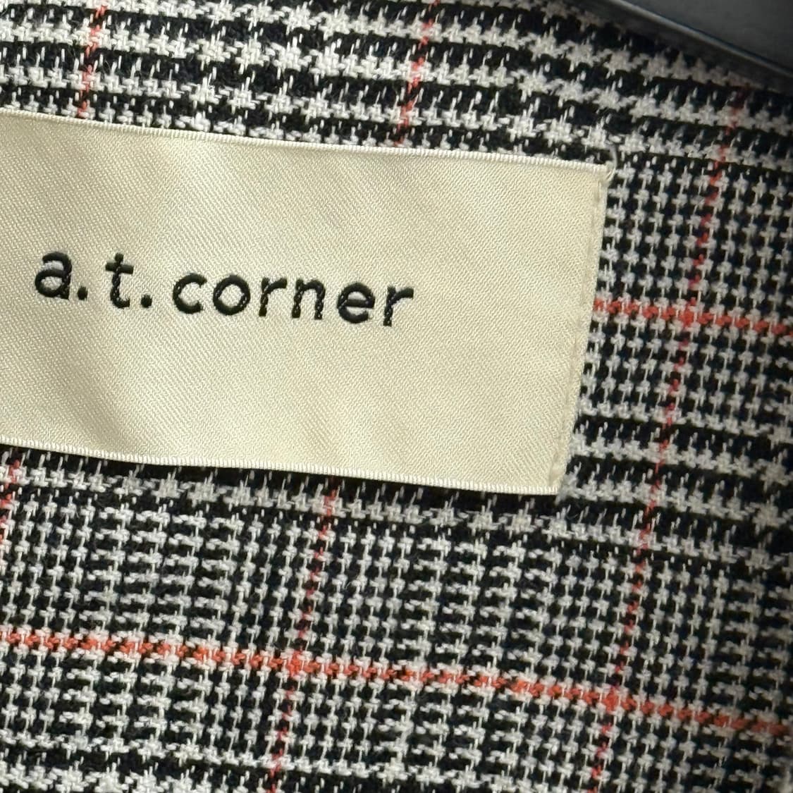 앳코너 체크 더블 자켓 (85) 상품이미지2