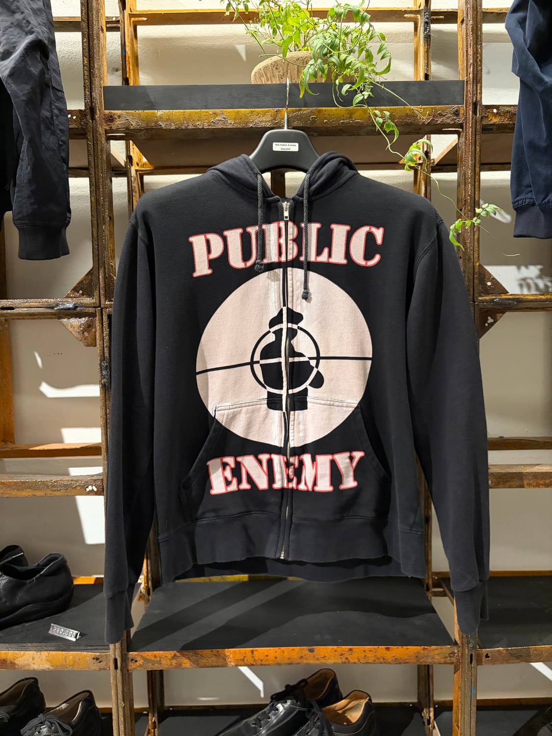 90s Public enemy hood zip 상품이미지1