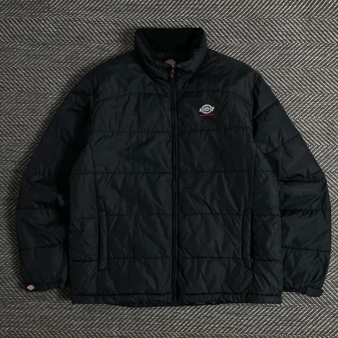 디키즈 USA 오리지날 블랙 퀼티드 자켓o 2892 상품이미지1